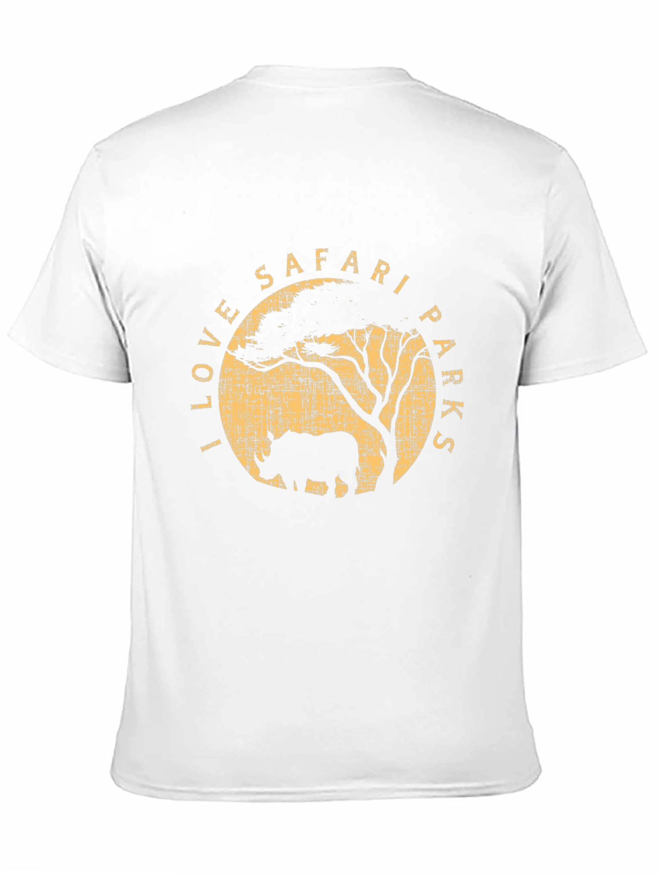 I Love Safari Parks T-Shirt - Black