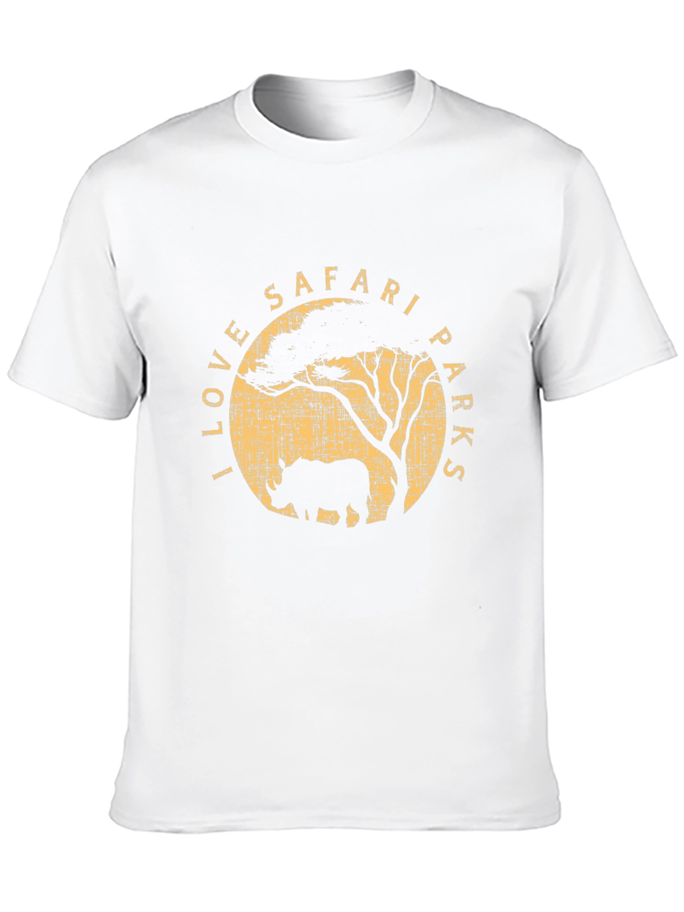 I Love Safari Parks T-Shirt - Black
