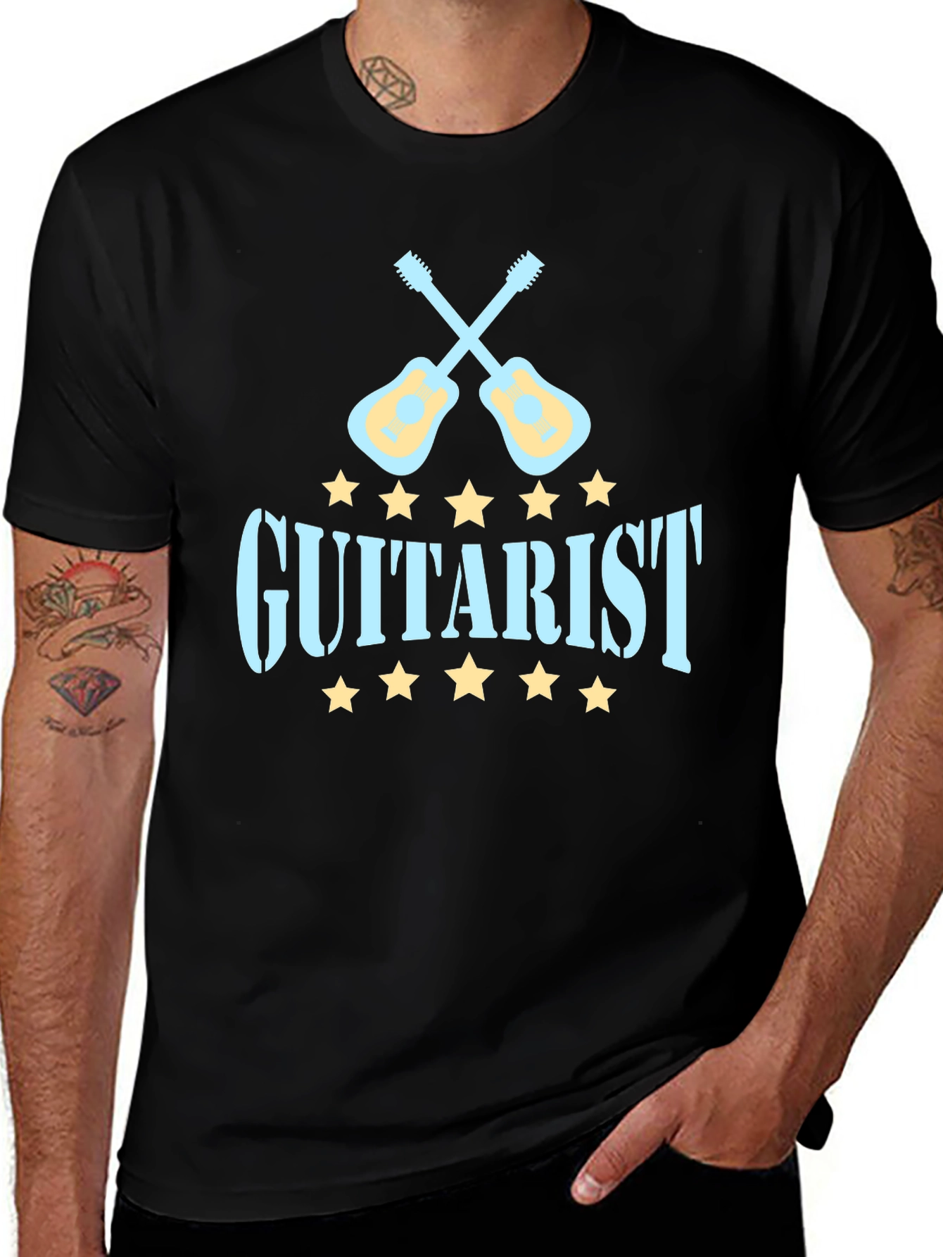 Guitarist Tee - Cool Music Lover T-Shirt