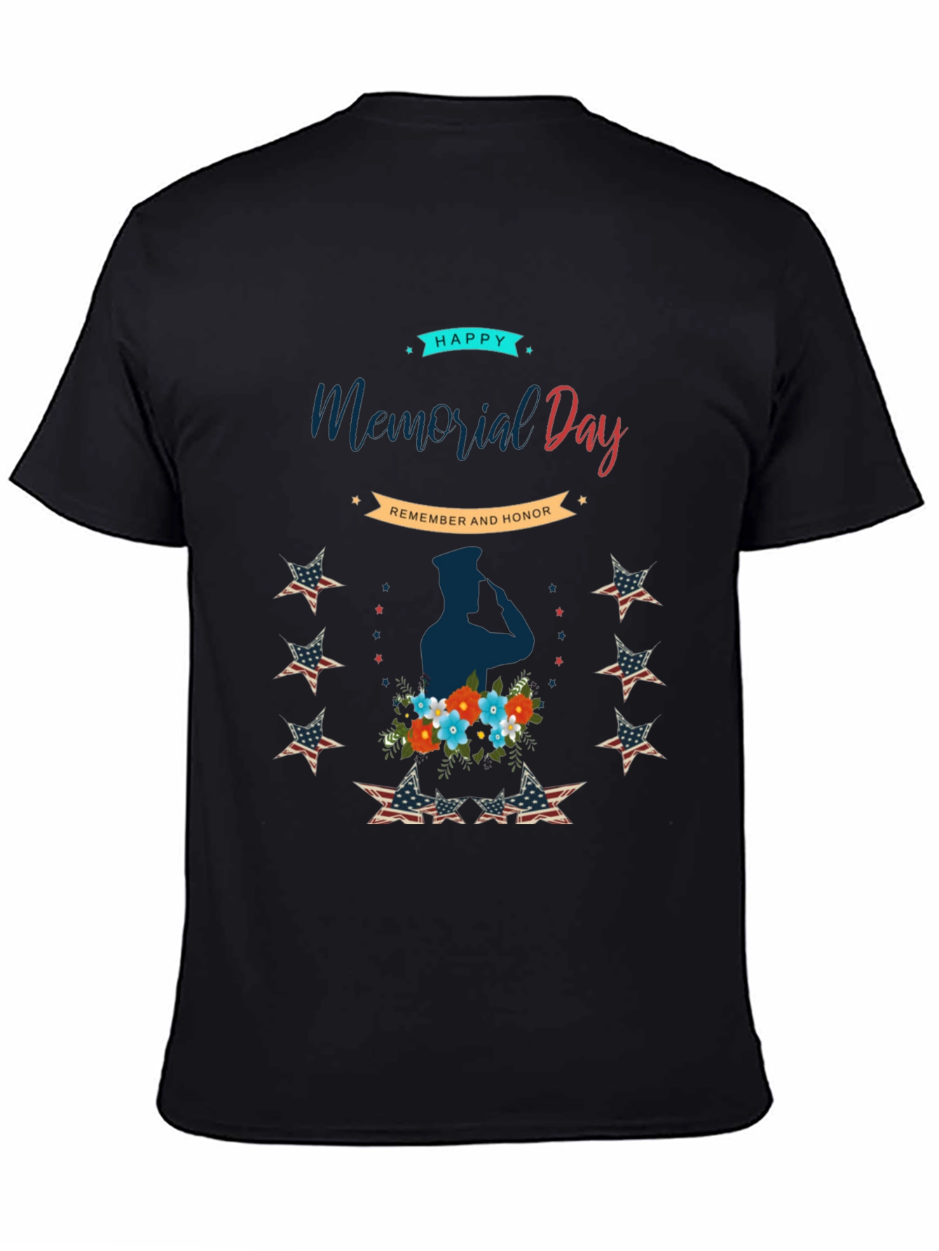 Memorial Day T-Shirt - Remember and Honor