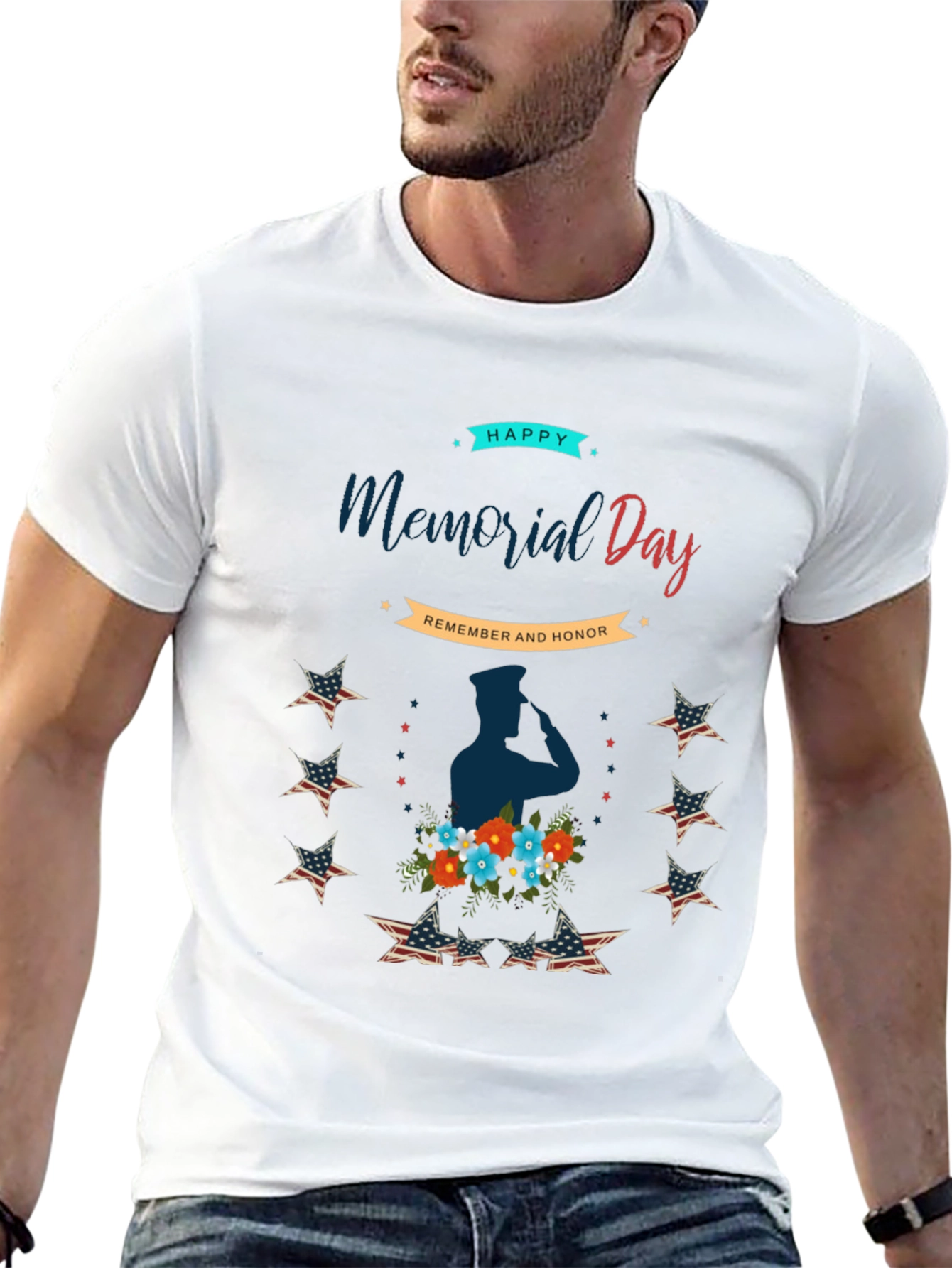 Memorial Day T-Shirt - Remember and Honor