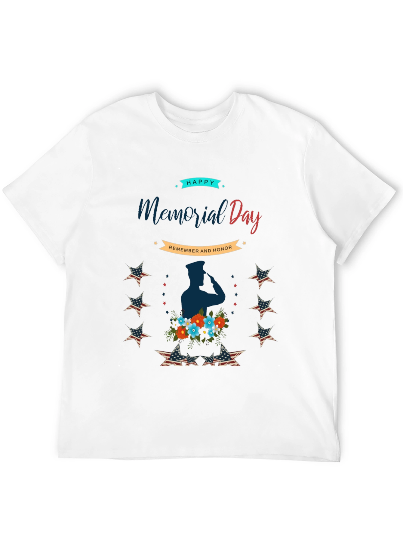 Memorial Day T-Shirt - Remember and Honor
