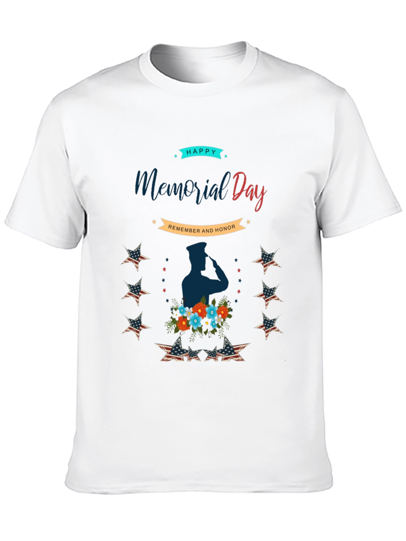 Memorial Day T-Shirt - Remember and Honor