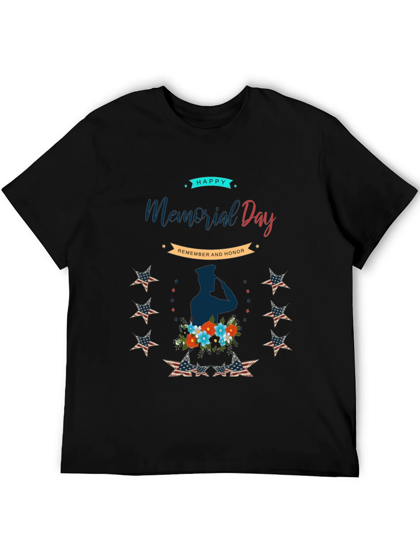 Memorial Day T-Shirt - Remember and Honor