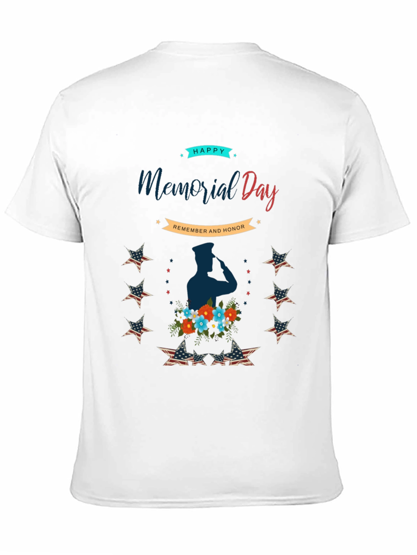 Memorial Day T-Shirt - Remember and Honor