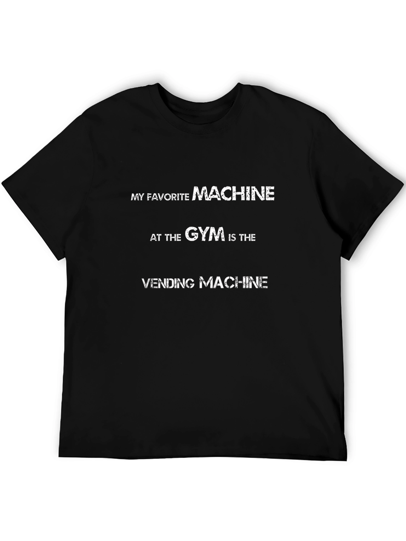 Gym Vending Machine T-Shirt - Funny Workout Tee
