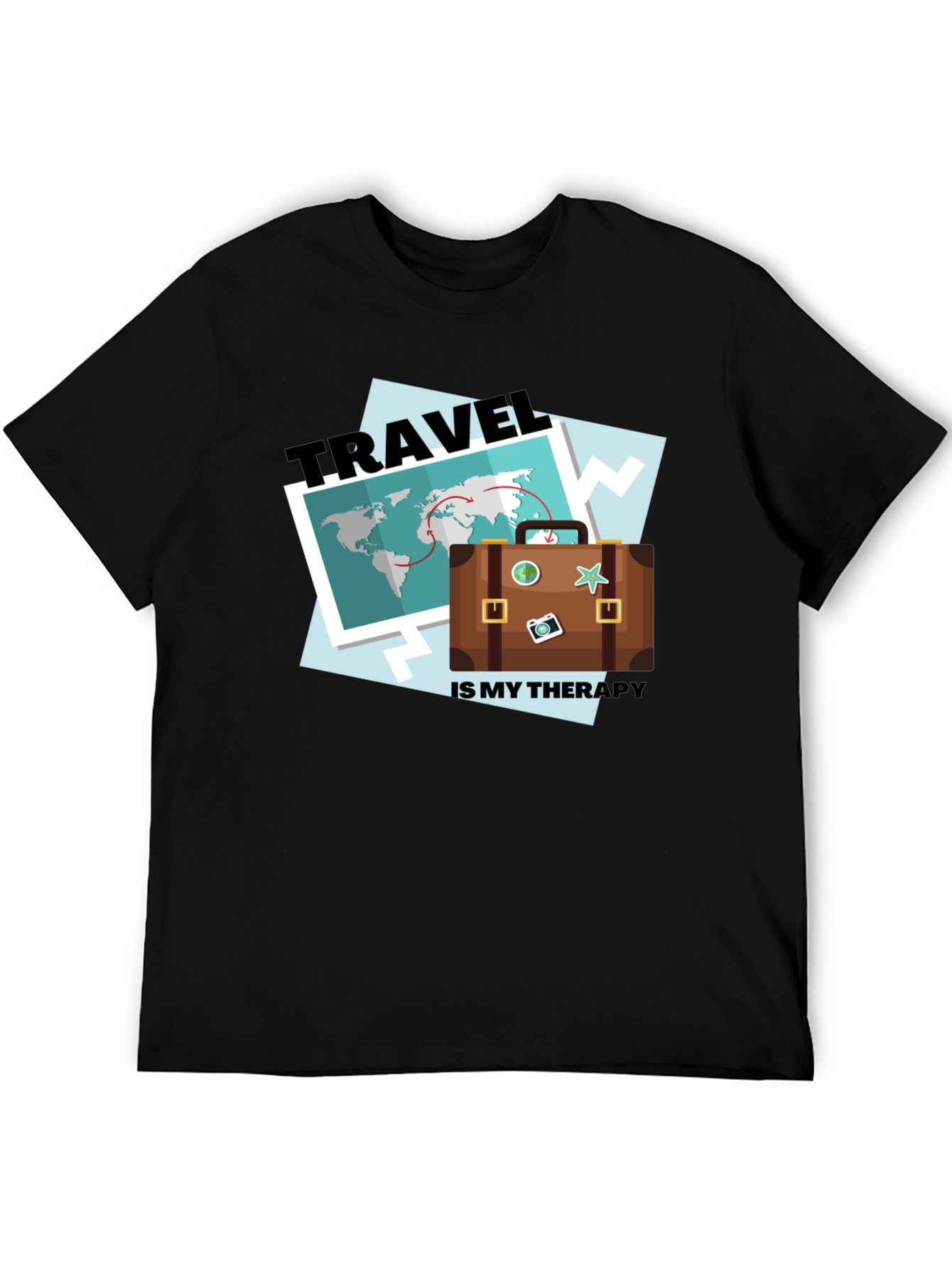Travel Therapy T-Shirt - Adventure Awaits!