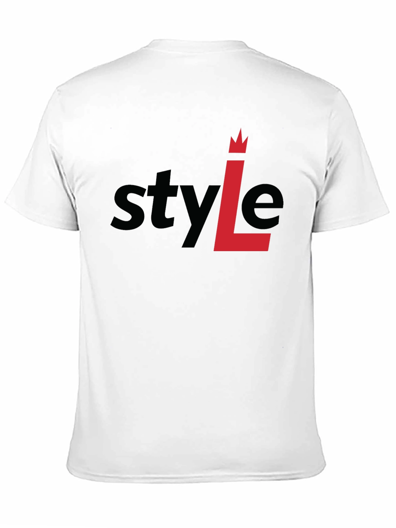 Stylish Black T-Shirt - Style L Design