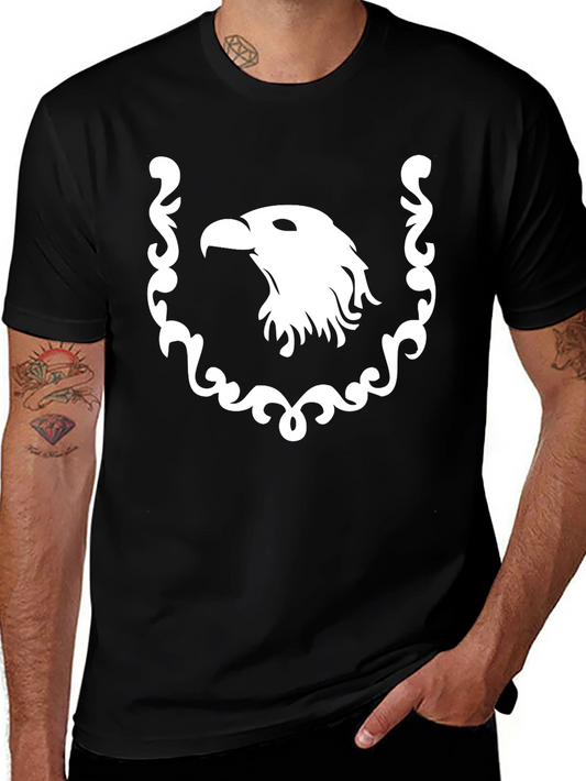 Black Eagle Graphic Tee - Stylish Menswear