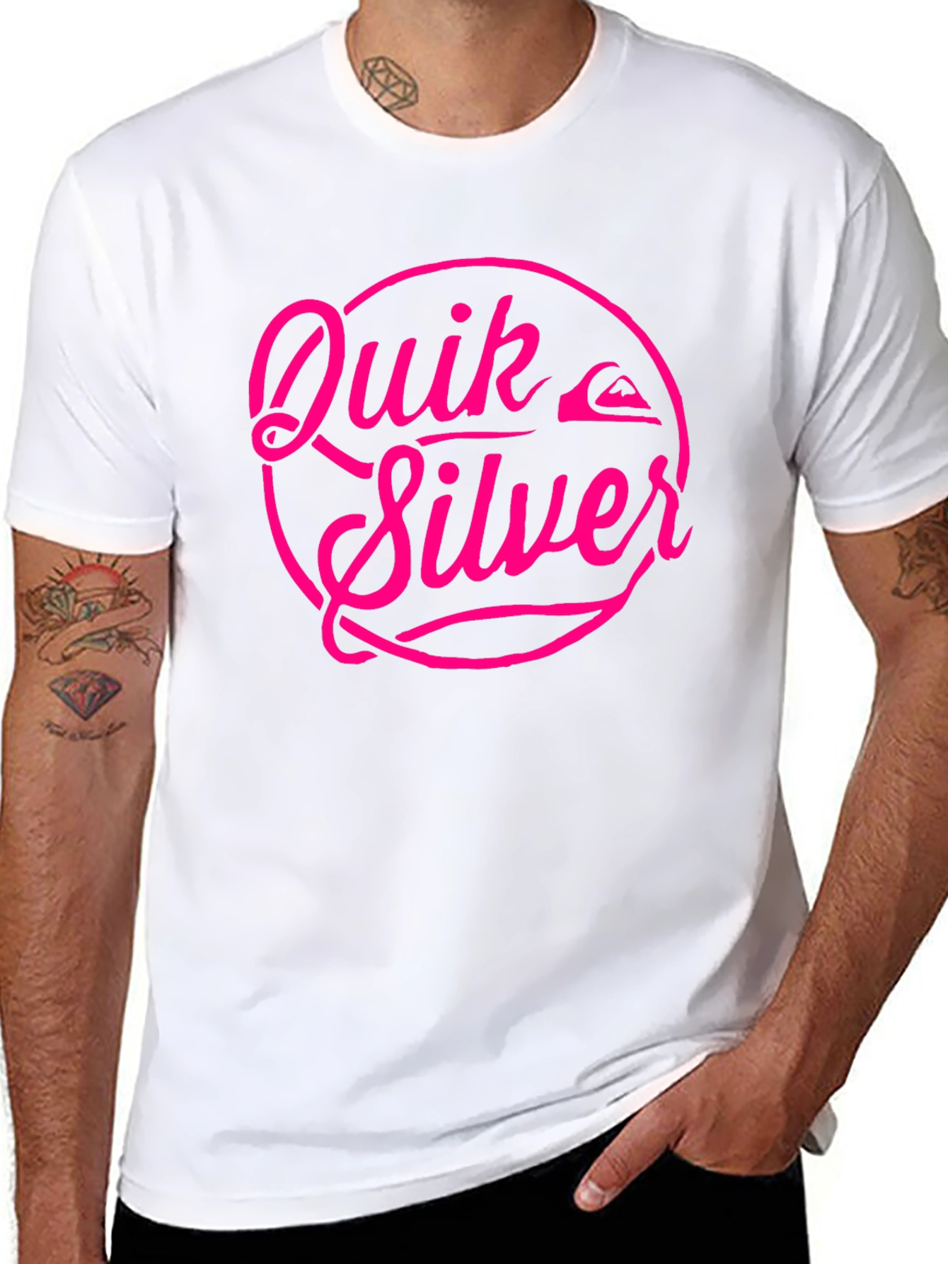 Quiksilver Graphic Tee - Retro Style