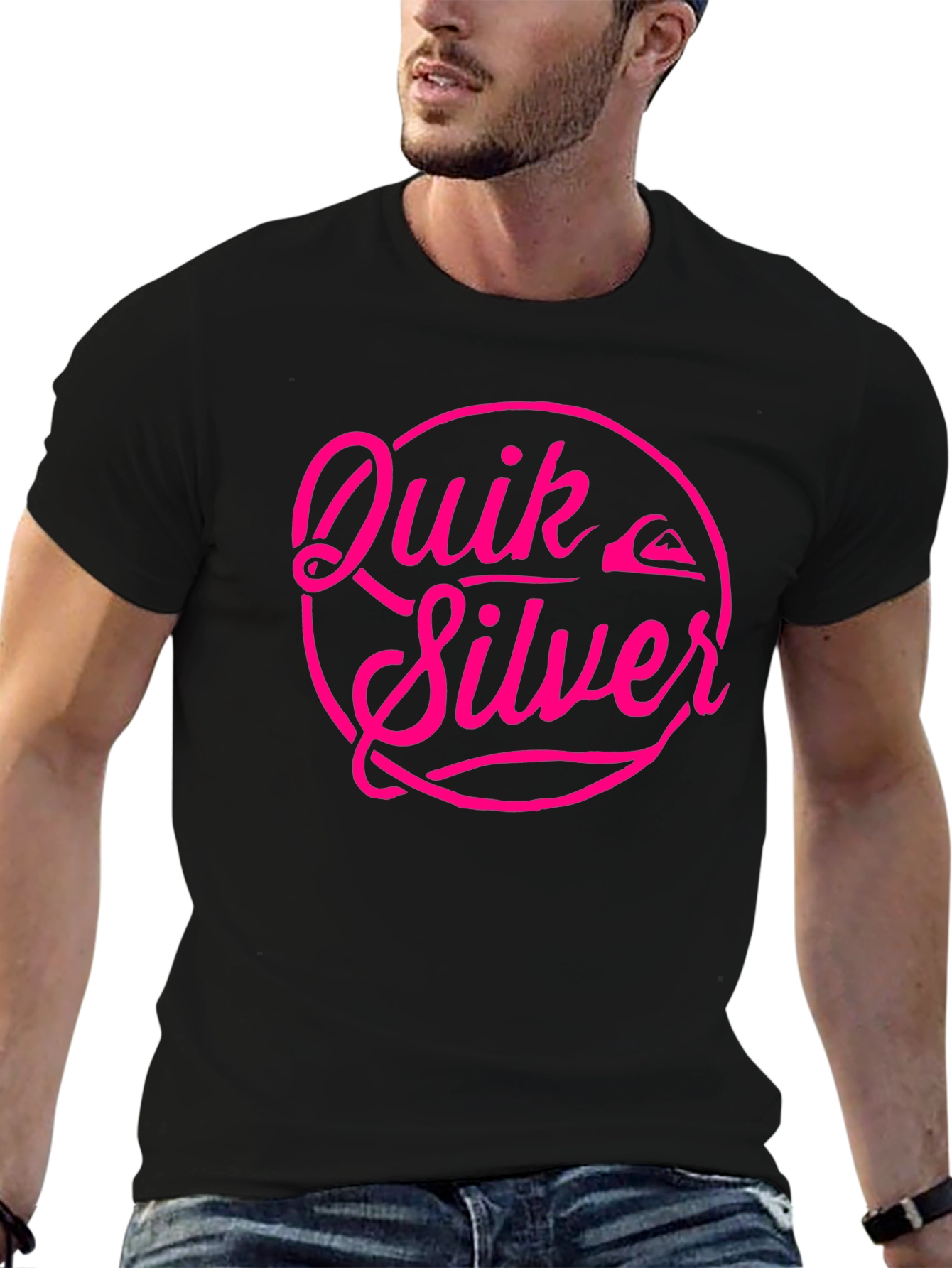 Quiksilver Graphic Tee - Retro Style