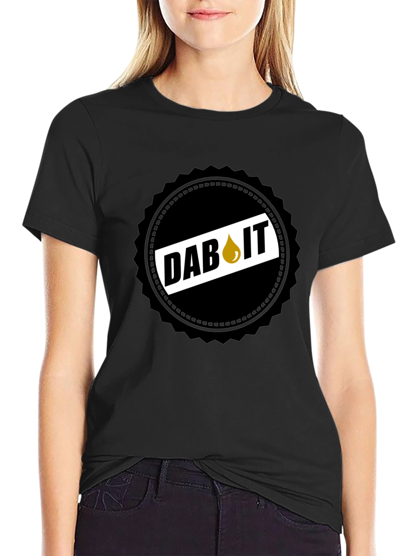 Dab It T-Shirt - Black Graphic Tee