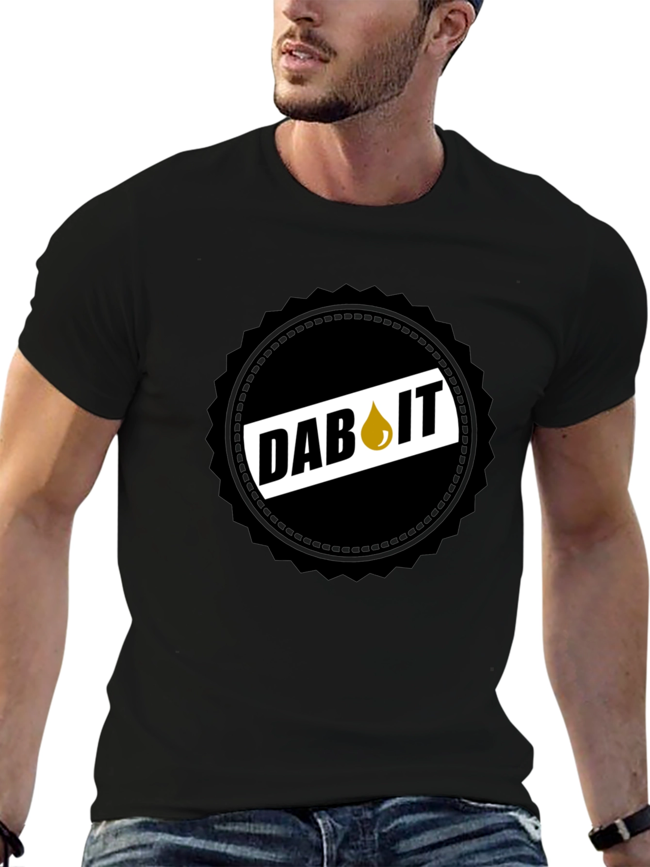 Dab It T-Shirt - Black Graphic Tee