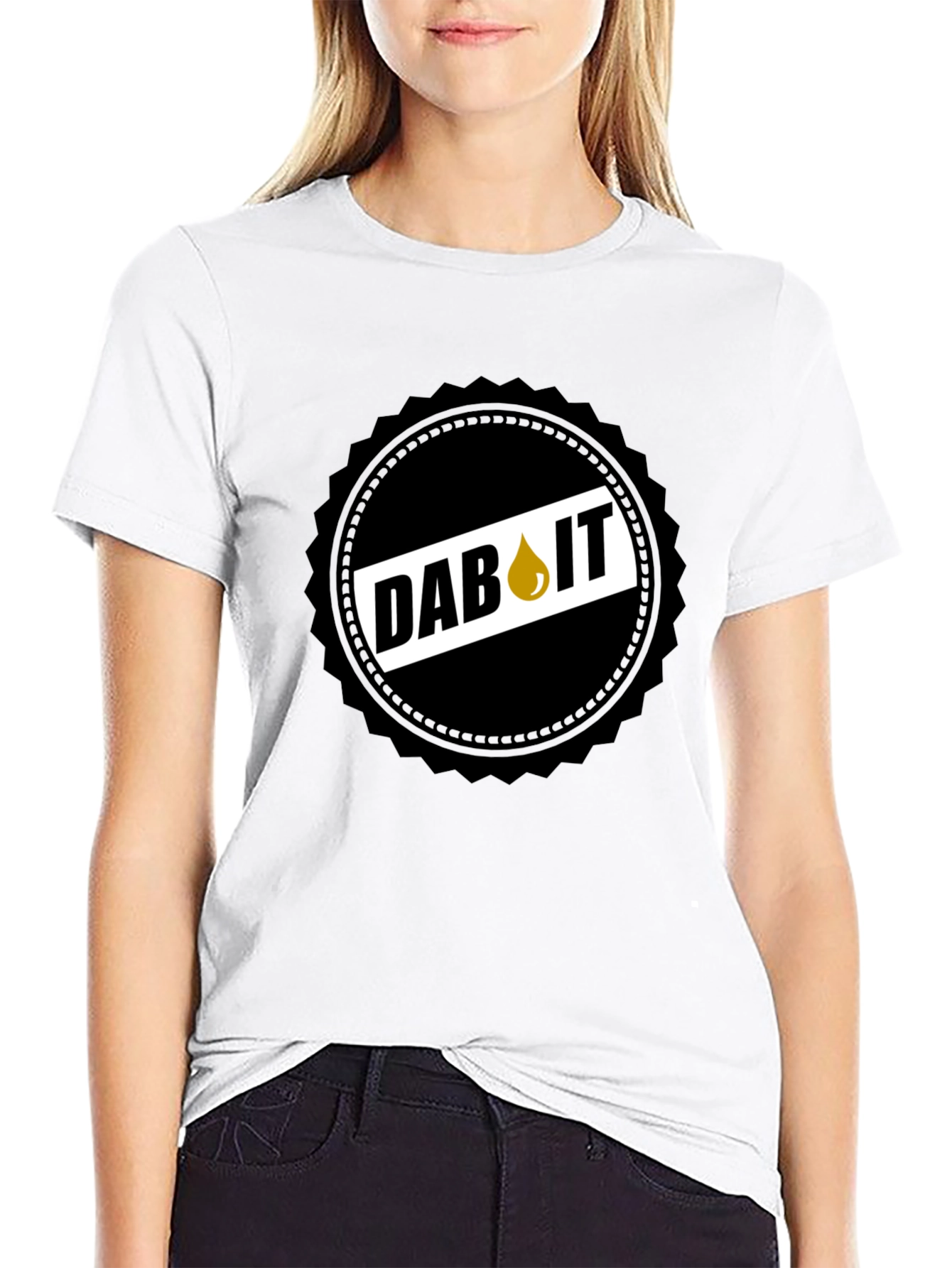 Dab It T-Shirt - Black Graphic Tee