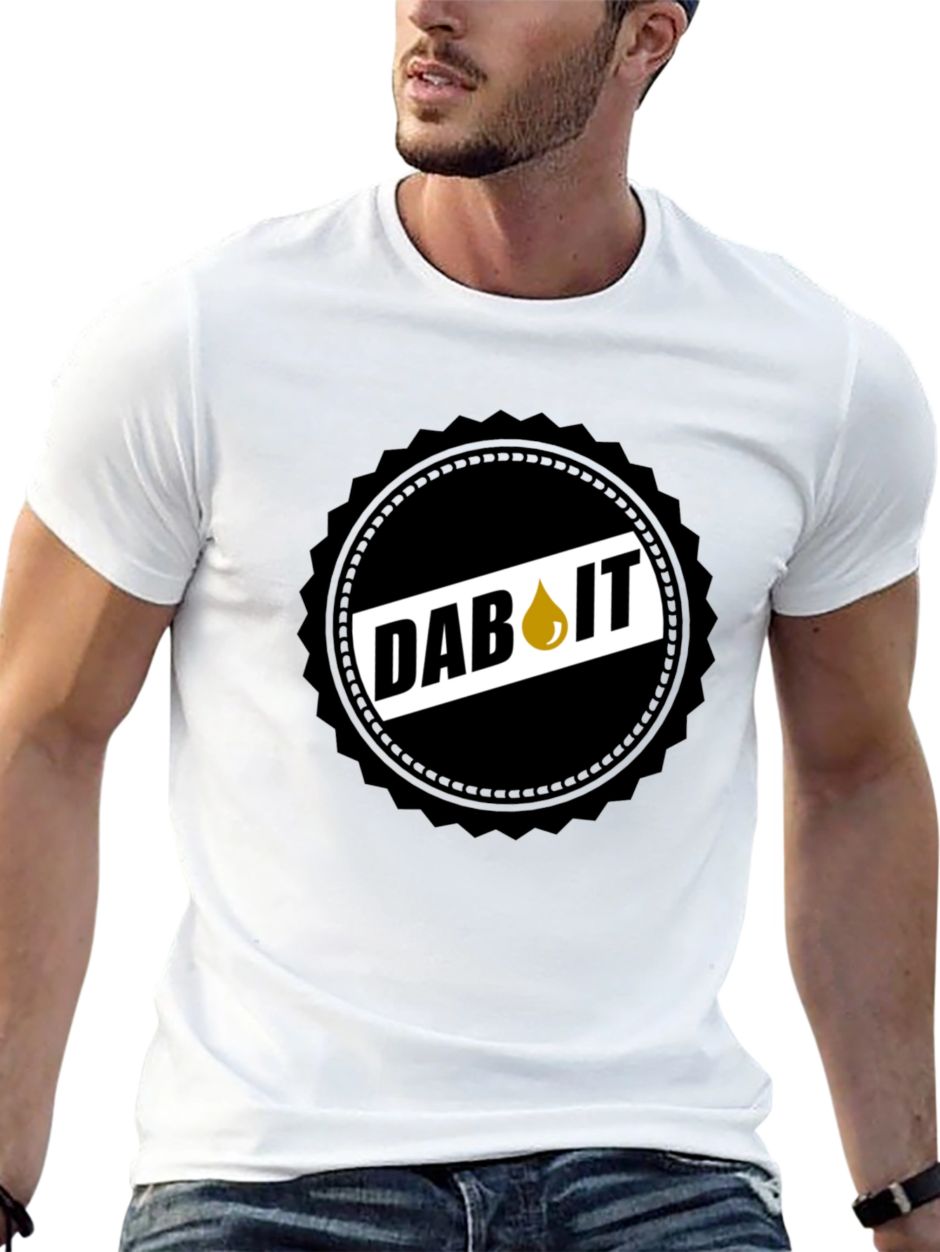 Dab It T-Shirt - Black Graphic Tee