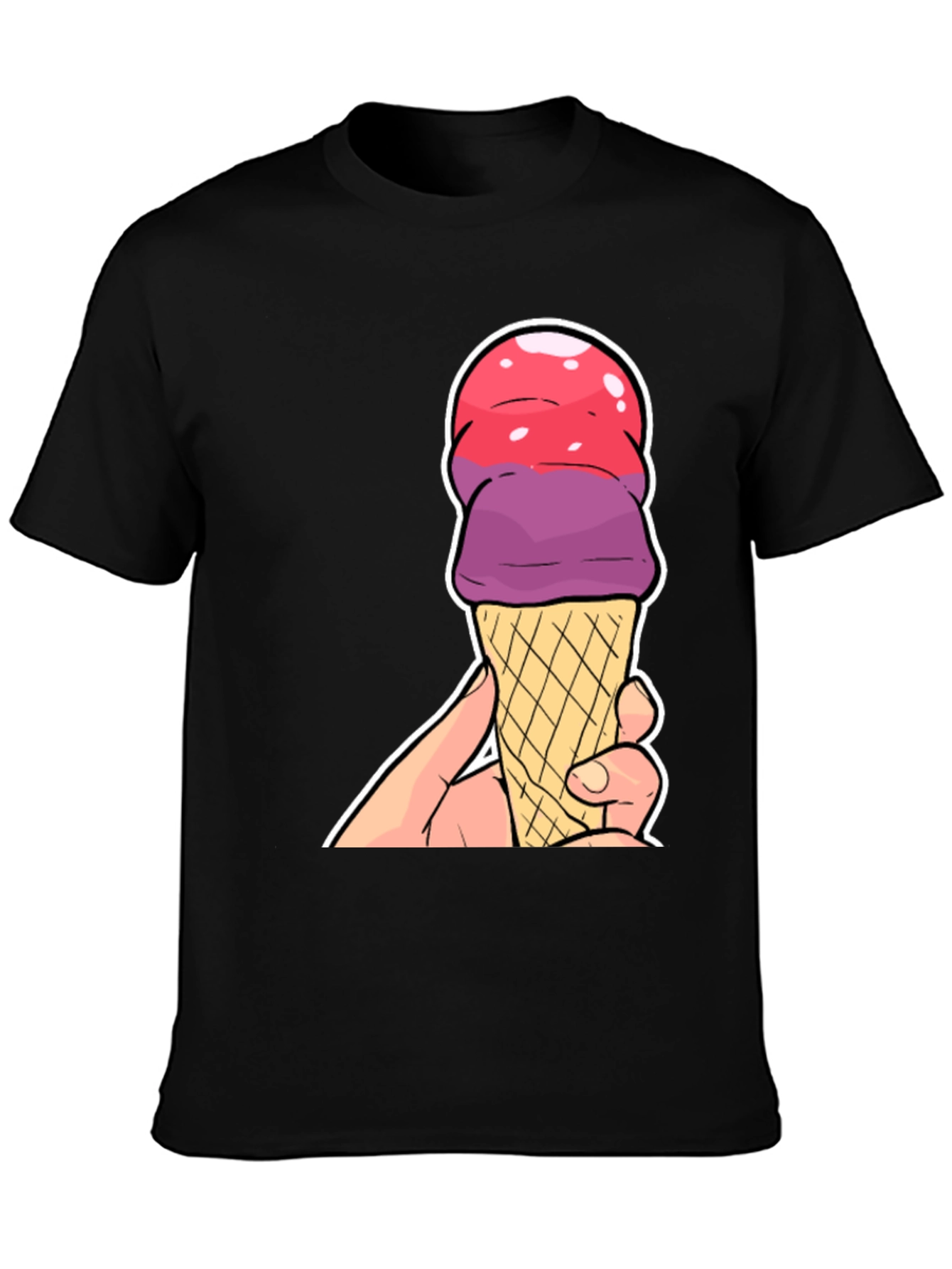 Ice Cream Cone Graphic T-Shirt