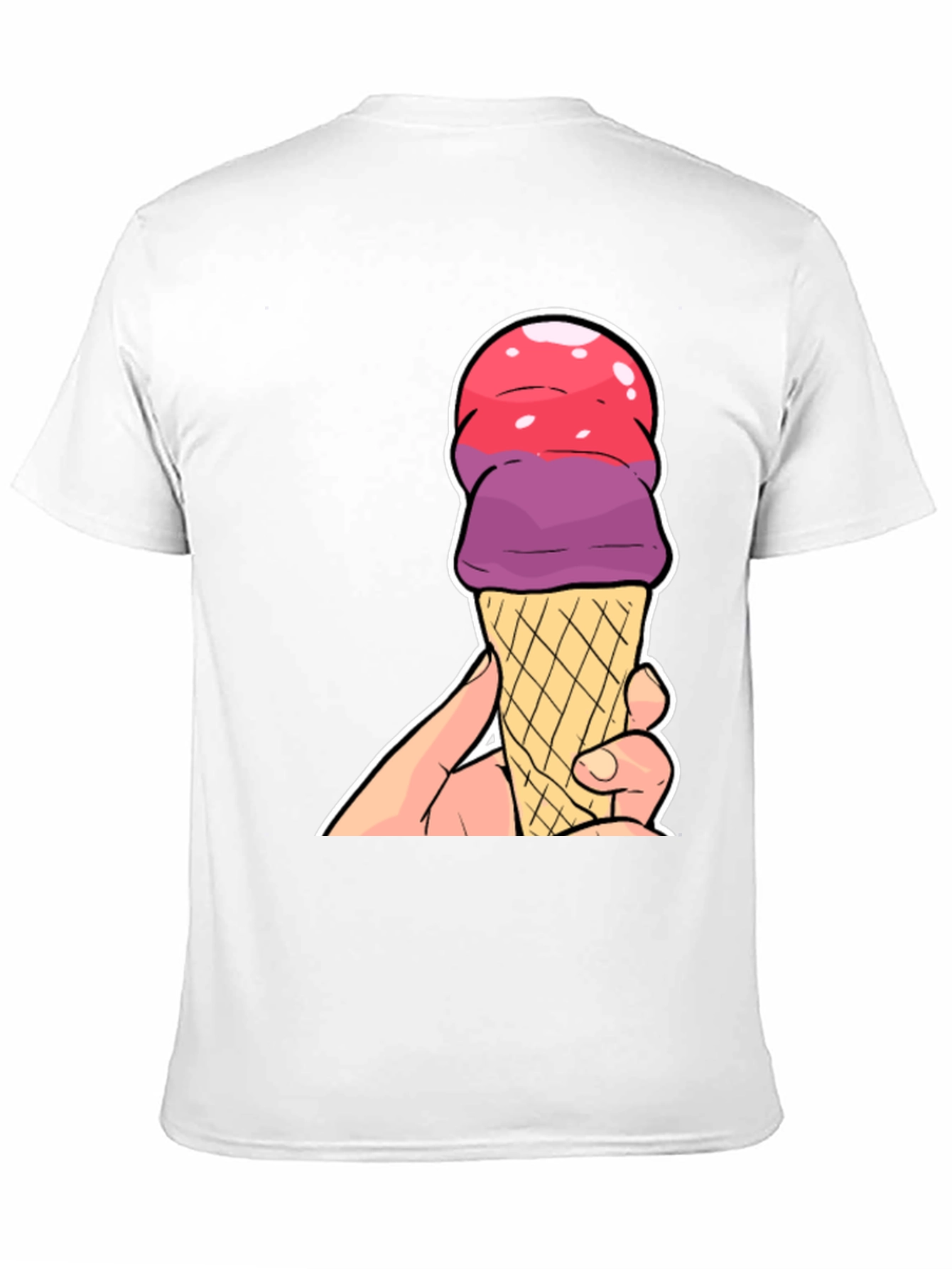 Ice Cream Cone Graphic T-Shirt