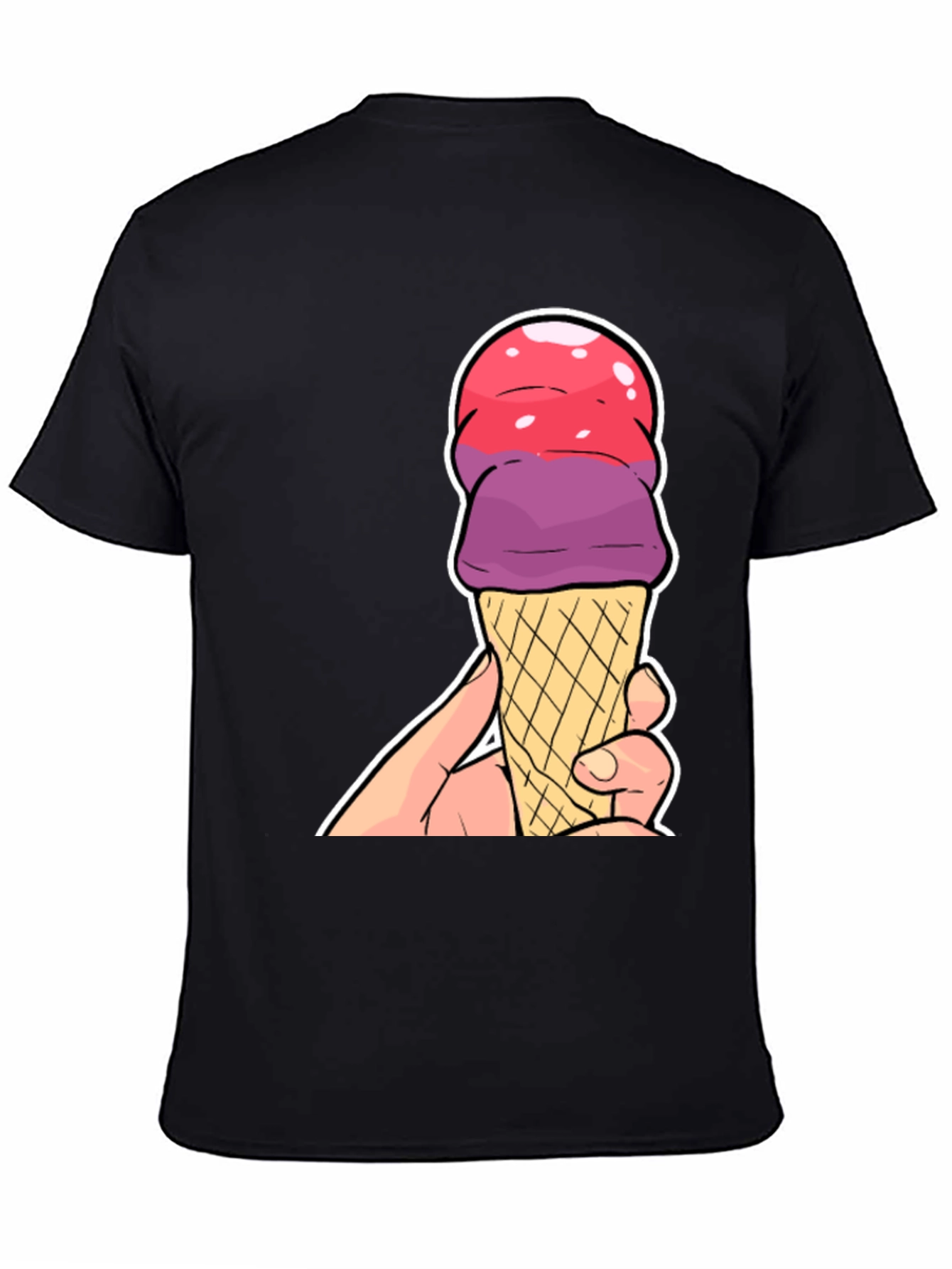Ice Cream Cone Graphic T-Shirt