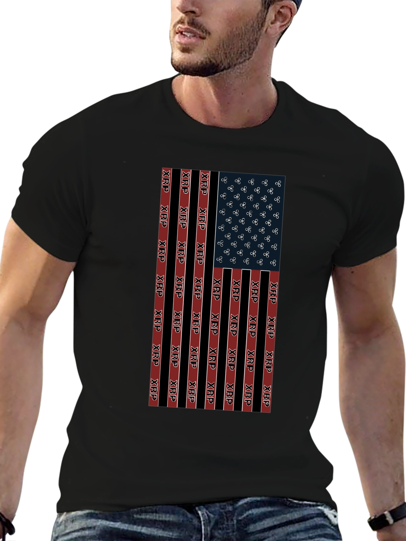 American Flag XRP T-Shirt