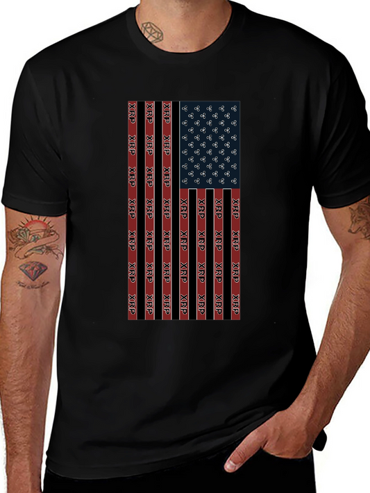 American Flag XRP T-Shirt