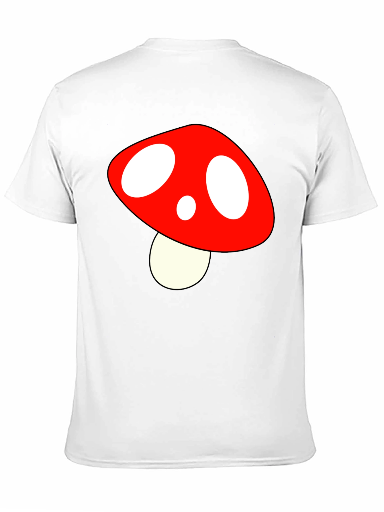 Mushroom Graphic T-Shirt - Black Tee