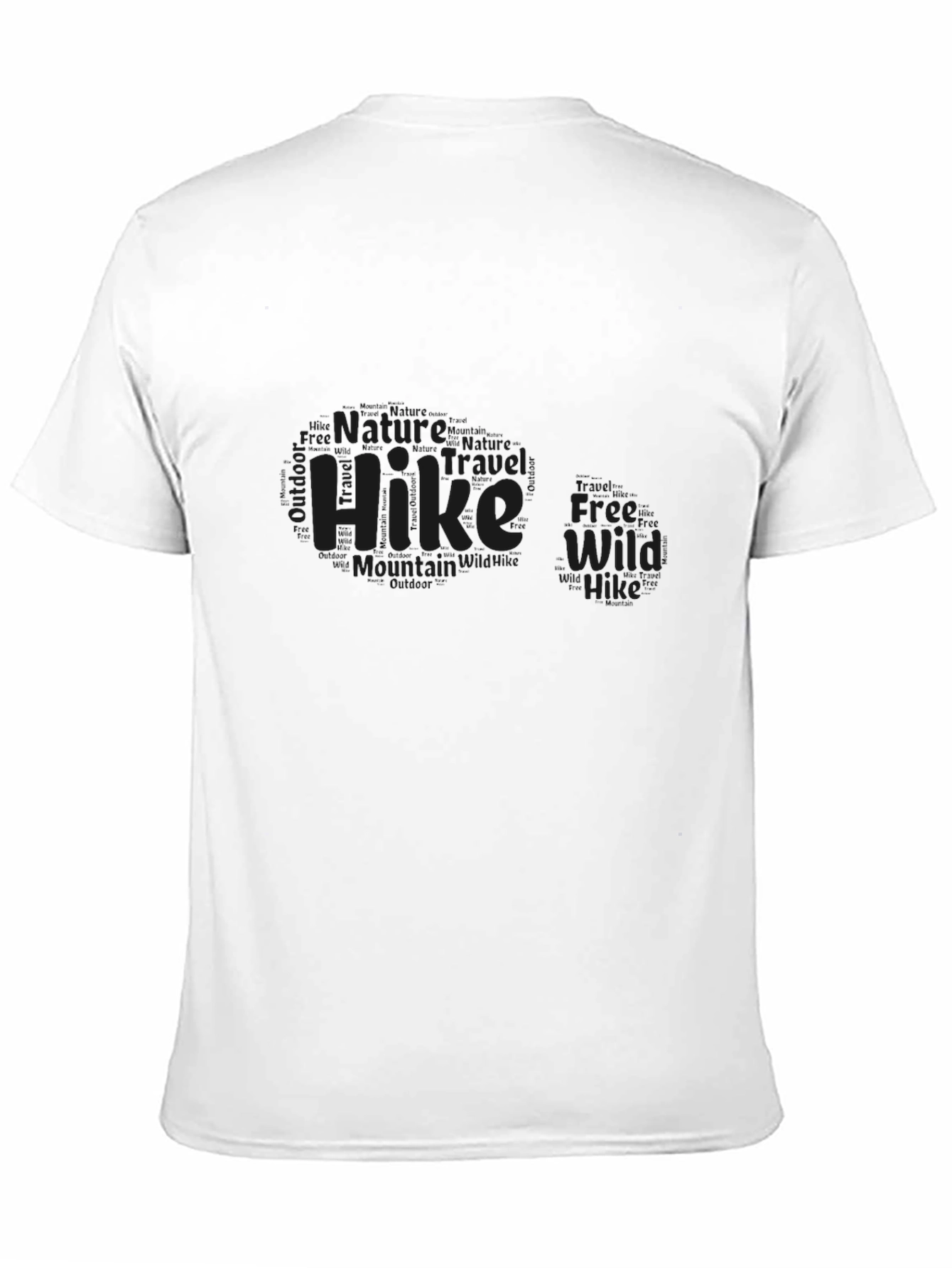 Nature Hike Graphic Black Tee