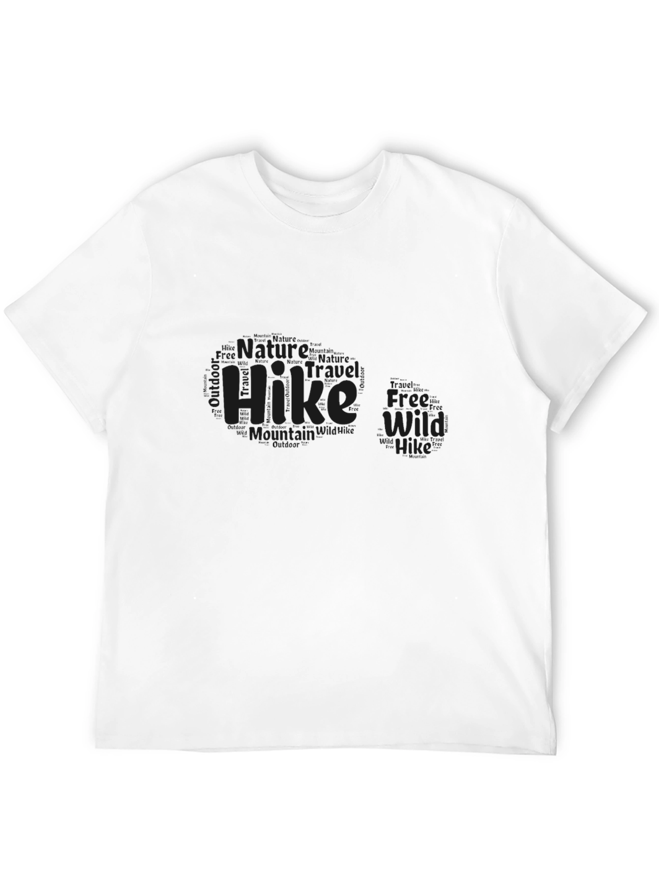 Nature Hike Graphic Black Tee