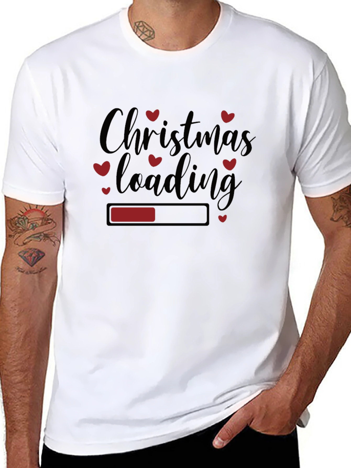 Christmas Loading T-Shirt - Holiday Festive Tee