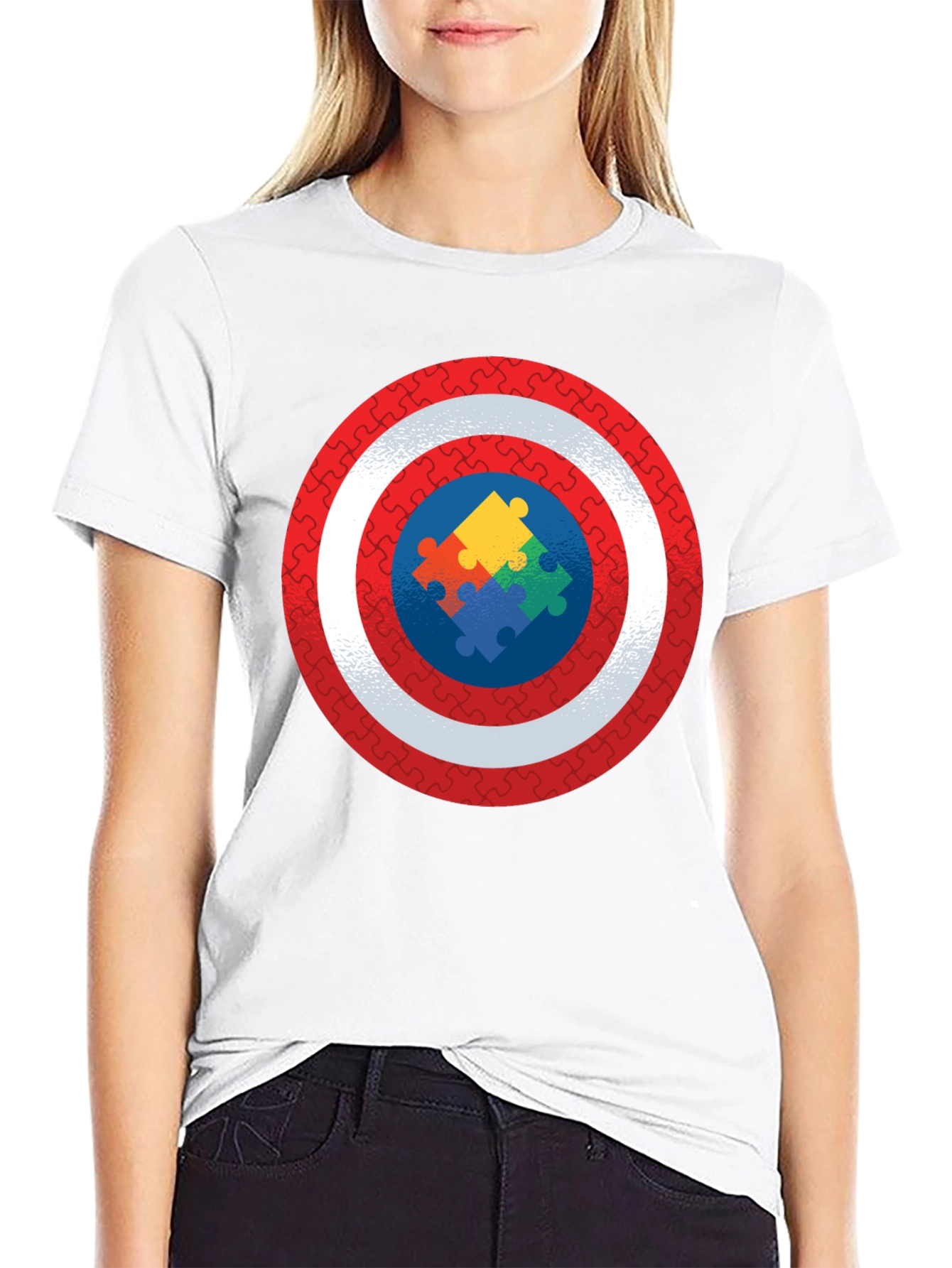 Autism Awareness Shield T-Shirt