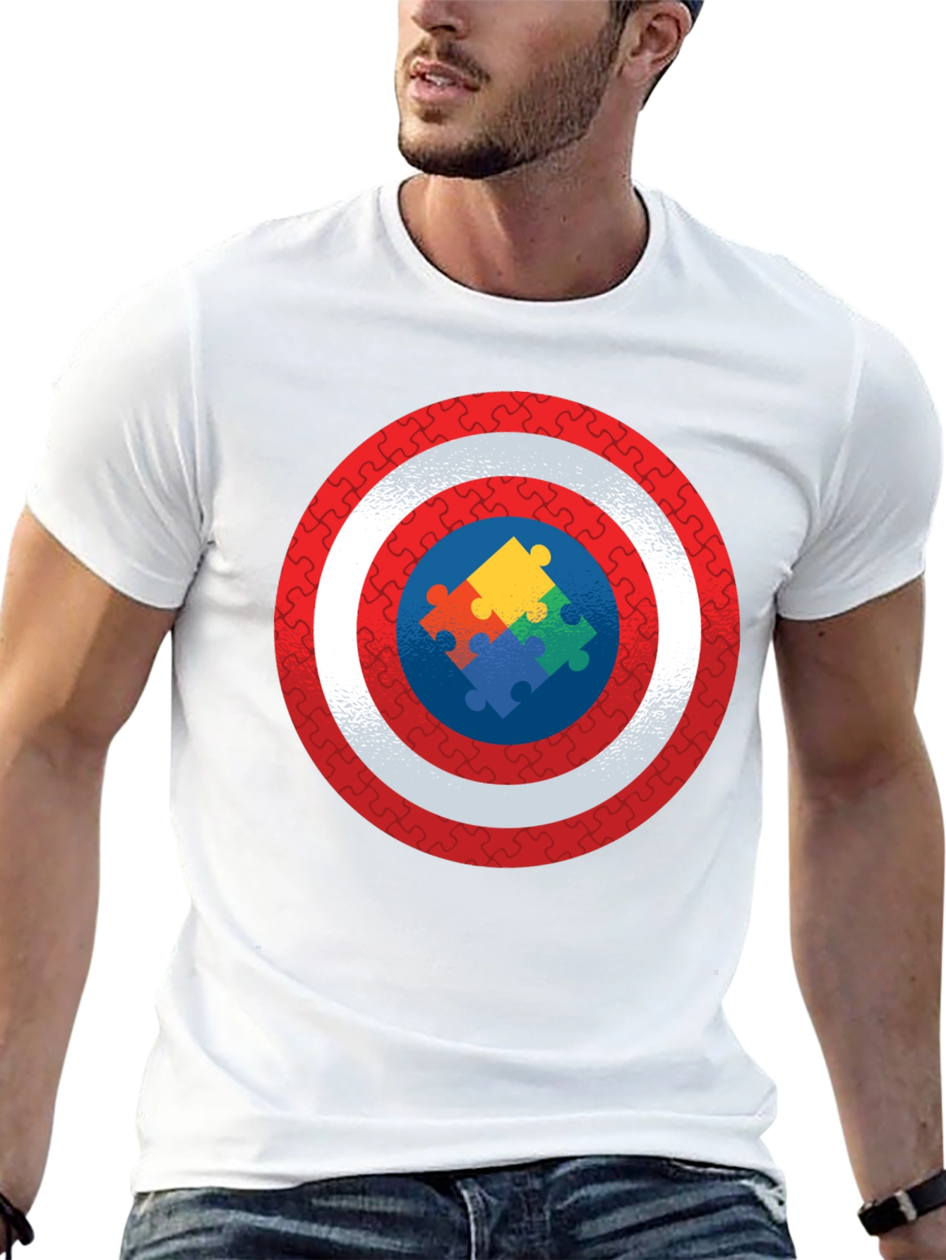 Autism Awareness Shield T-Shirt