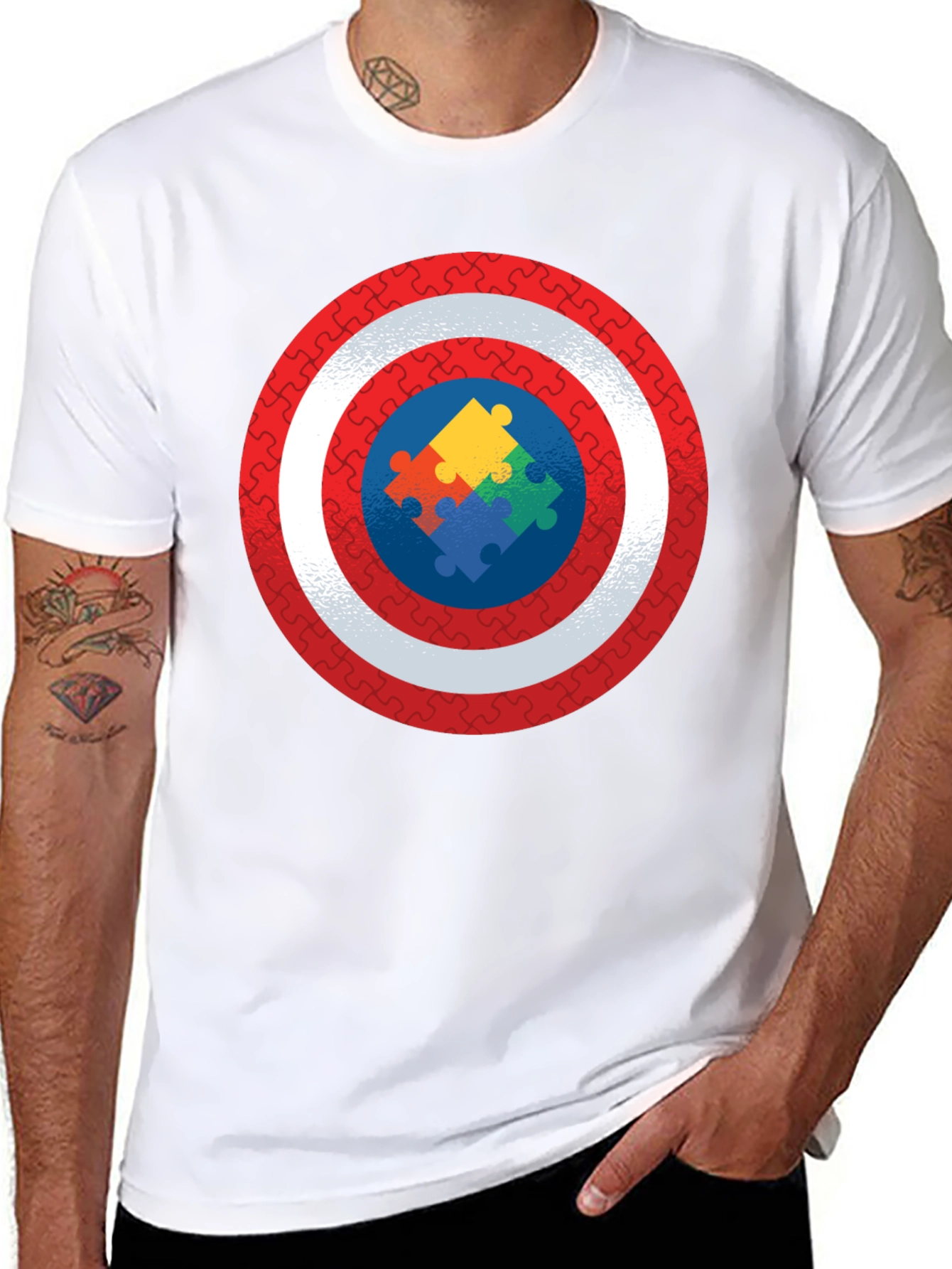 Autism Awareness Shield T-Shirt