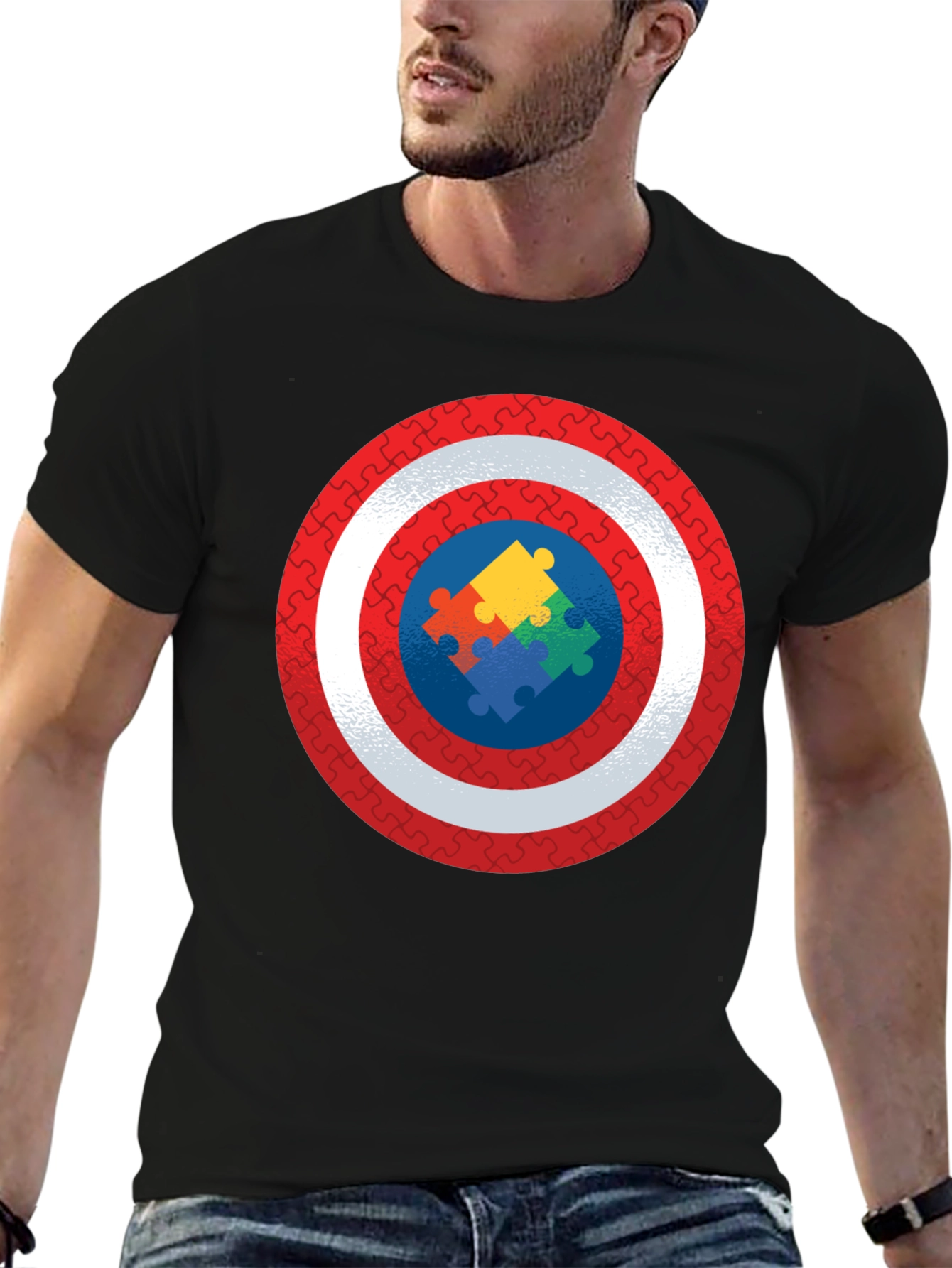Autism Awareness Shield T-Shirt