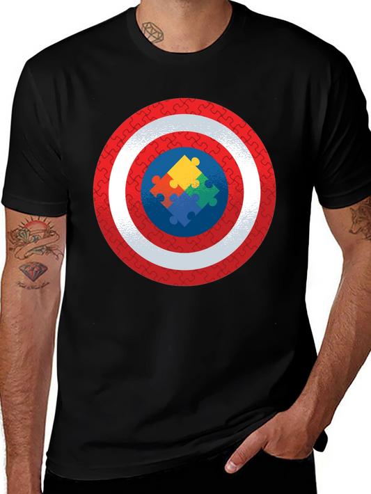 Autism Awareness Shield T-Shirt