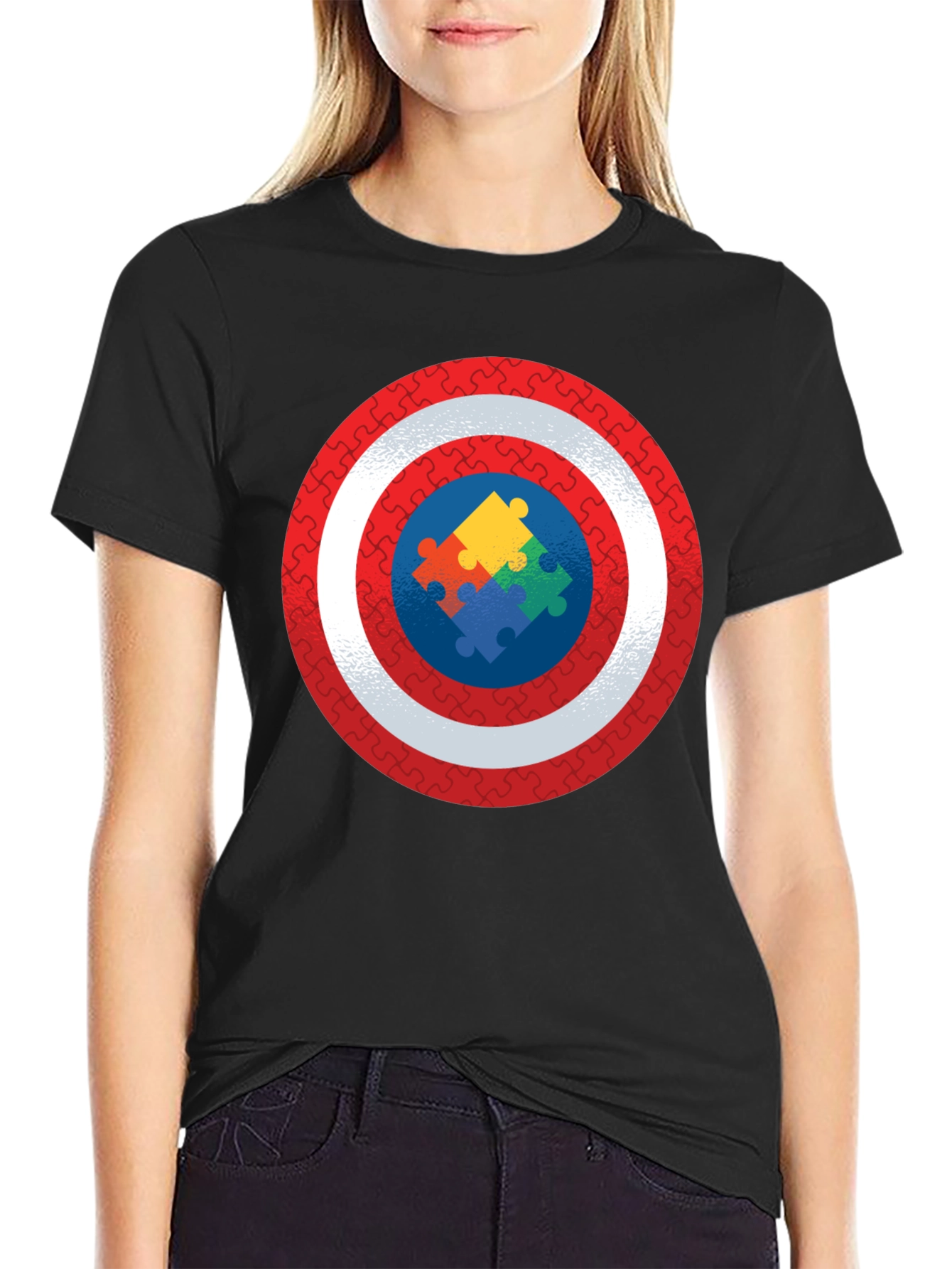 Autism Awareness Shield T-Shirt