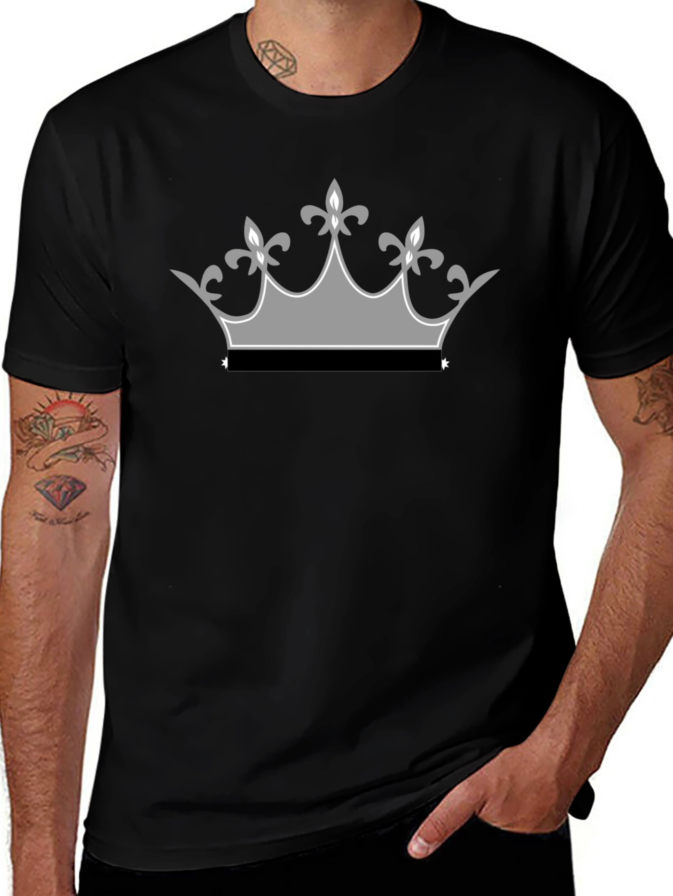 Crown Graphic Tee - King/Queen Style
