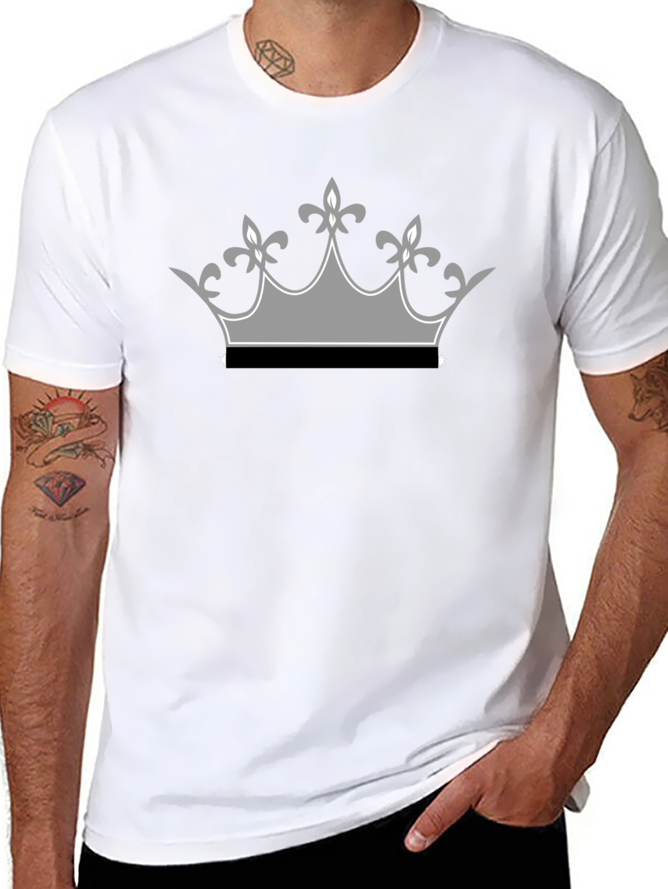 Crown Graphic Tee - King/Queen Style