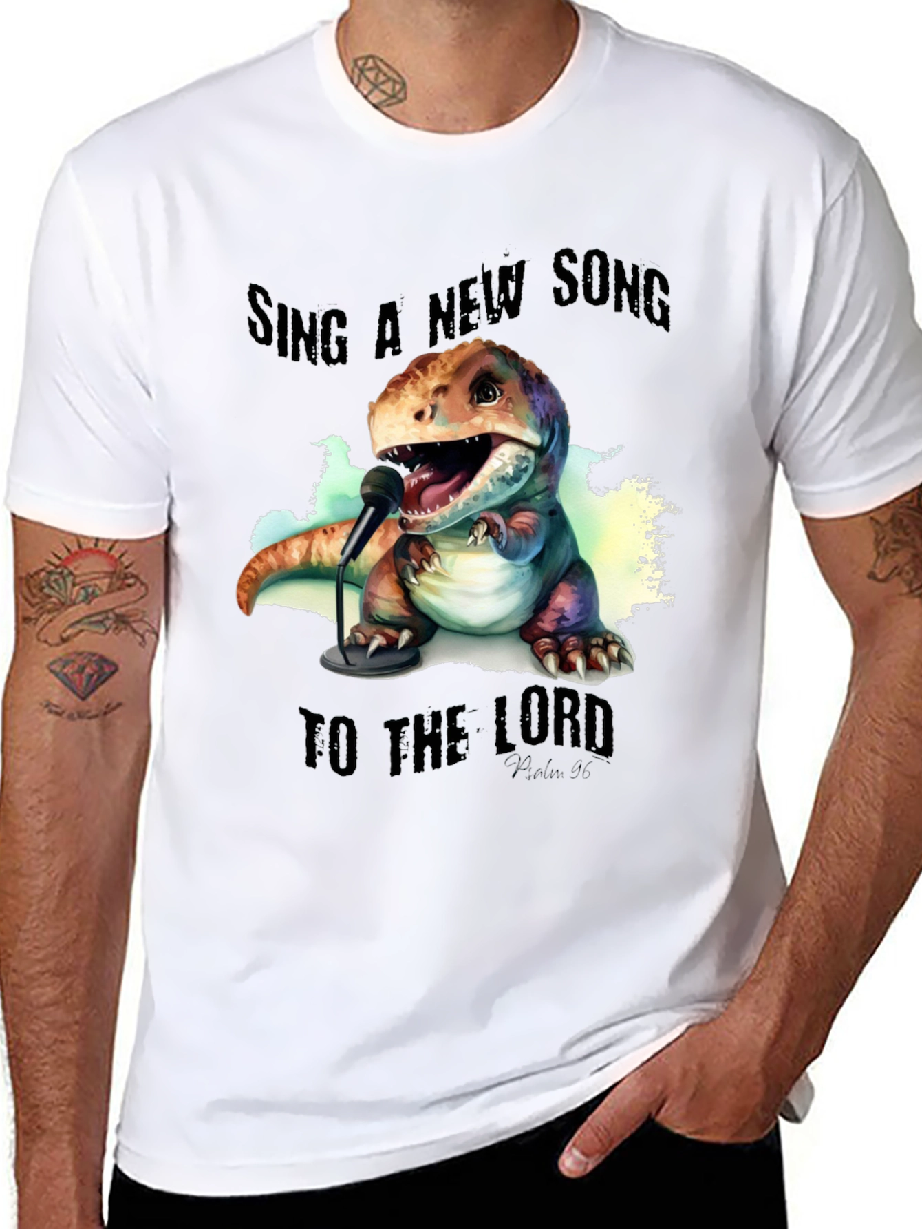 Singing Dinosaur T-Shirt: Sing a New Song