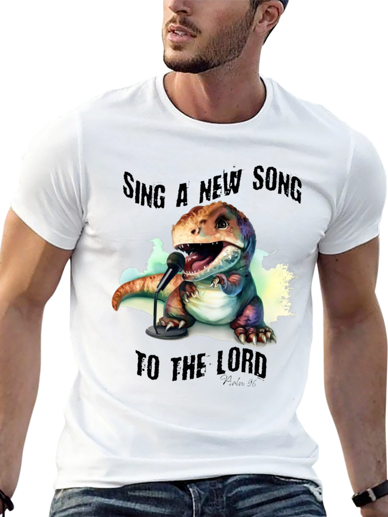 Singing Dinosaur T-Shirt: Sing a New Song