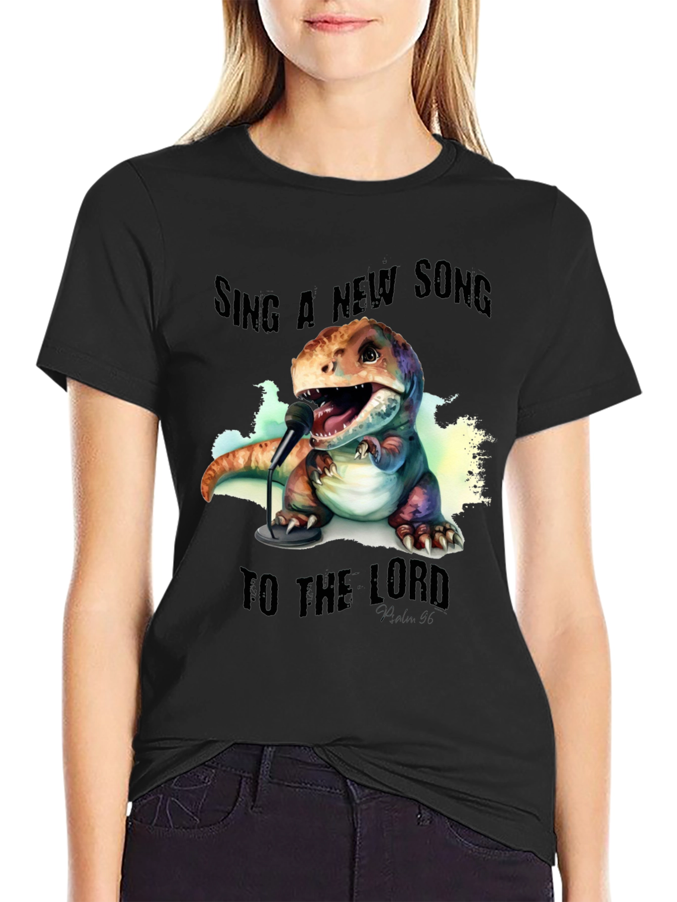 Singing Dinosaur T-Shirt: Sing a New Song