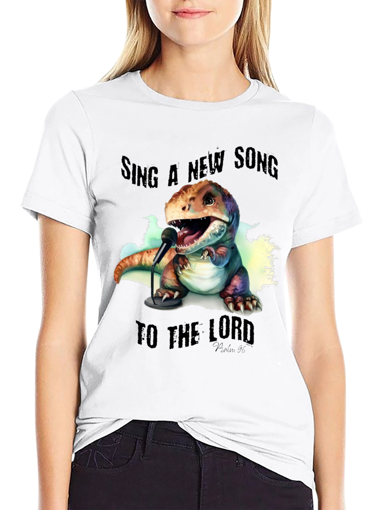 Singing Dinosaur T-Shirt: Sing a New Song