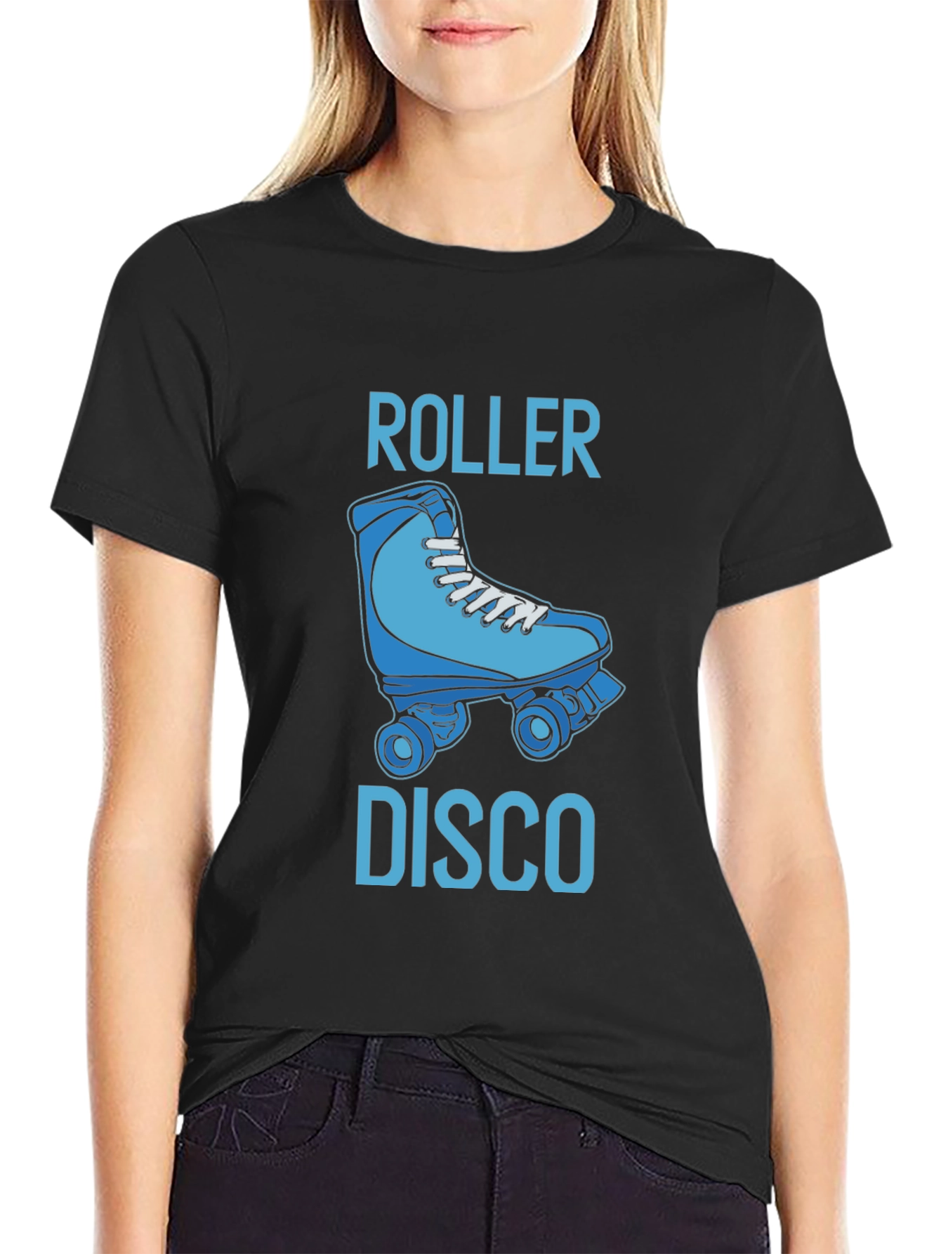 Roller Disco Graphic T-Shirt - Retro Style