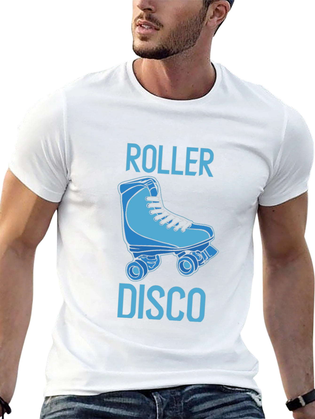Roller Disco Graphic T-Shirt - Retro Style