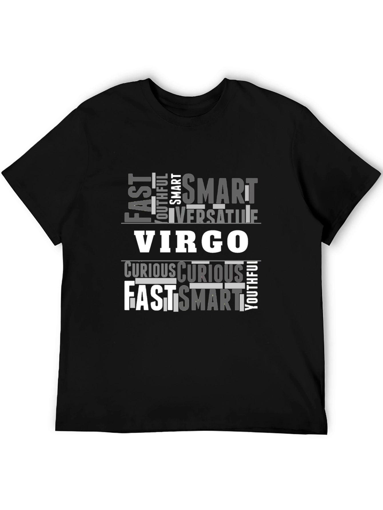 Virgo Zodiac Sign T-Shirt - Fast Smart Youthful