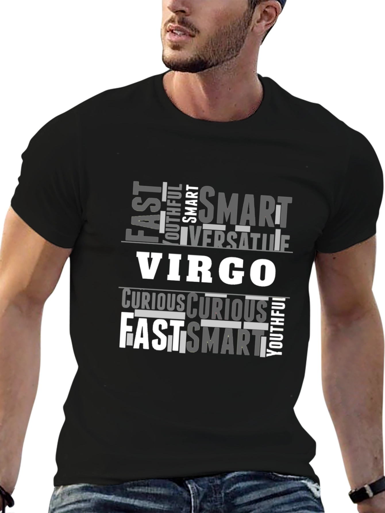 Virgo Zodiac Sign T-Shirt - Fast Smart Youthful