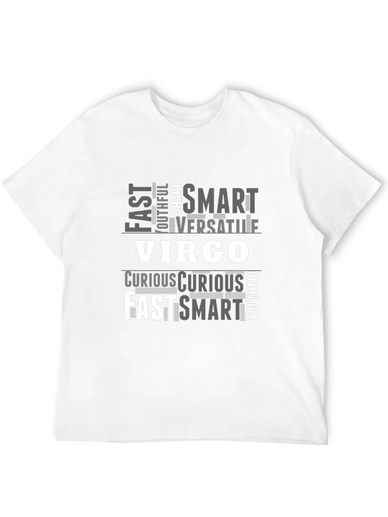 Virgo Zodiac Sign T-Shirt - Fast Smart Youthful
