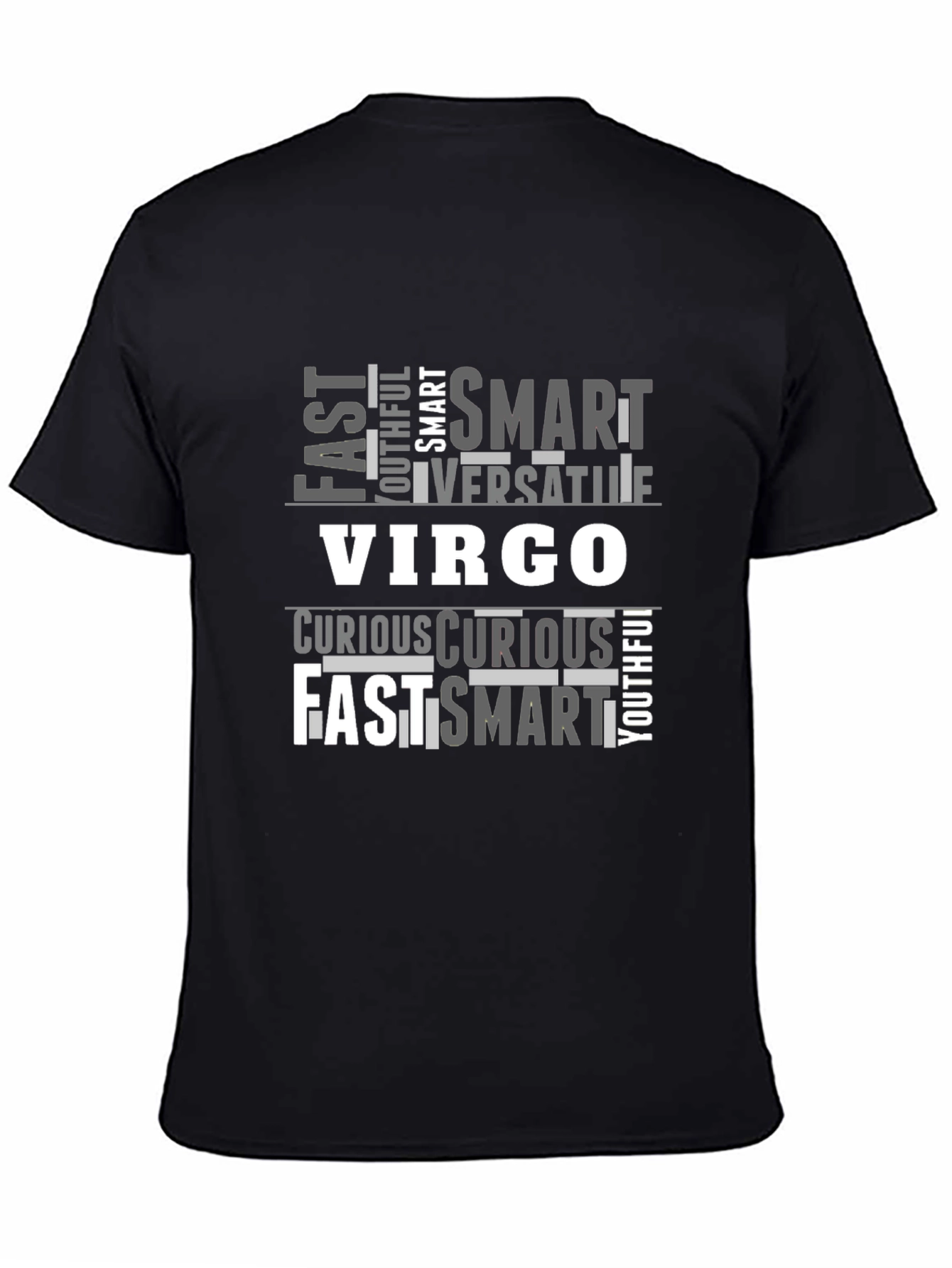 Virgo Zodiac Sign T-Shirt - Fast Smart Youthful