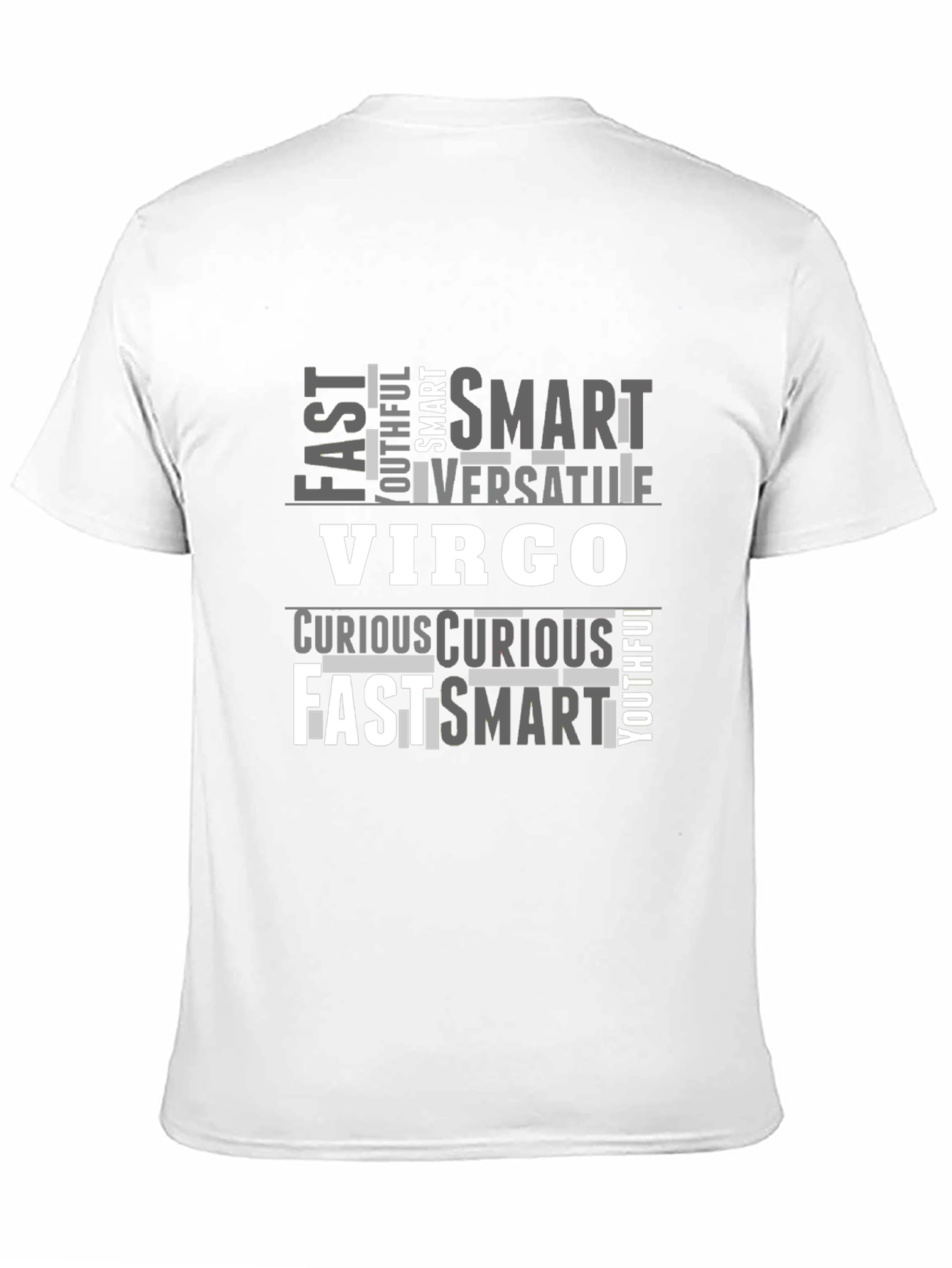 Virgo Zodiac Sign T-Shirt - Fast Smart Youthful