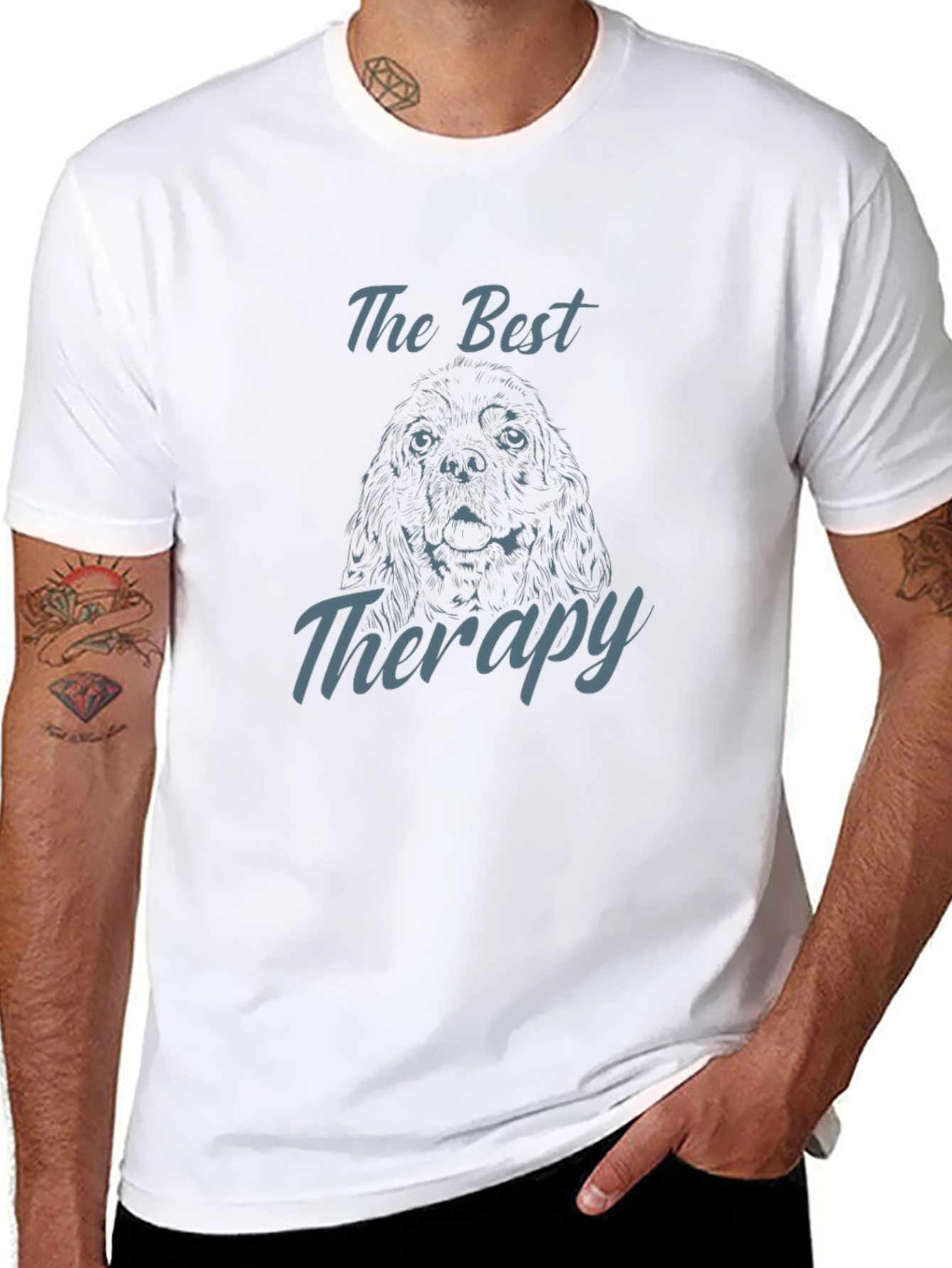 The Best Therapy Dog Lover T-Shirt