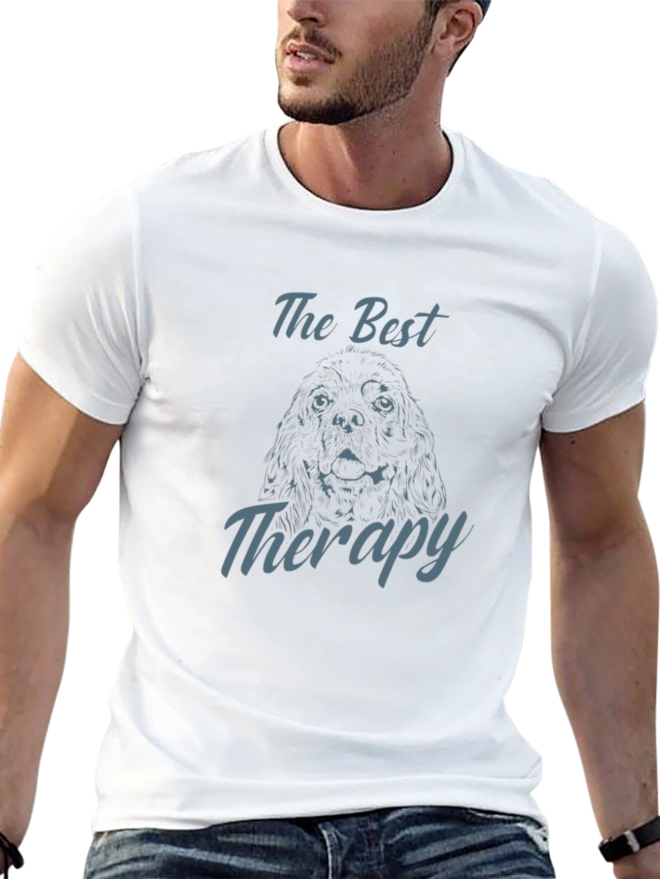 The Best Therapy Dog Lover T-Shirt