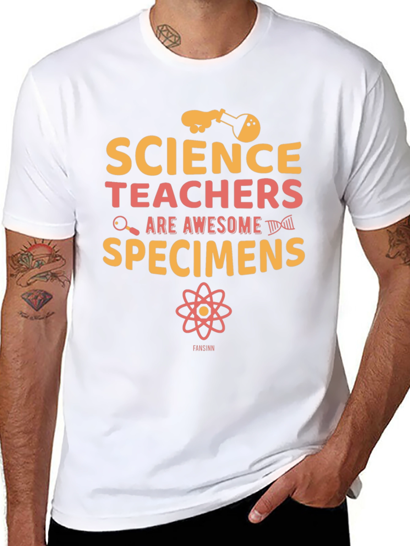 Science Teachers Are Awesome T-Shirt - Specimens